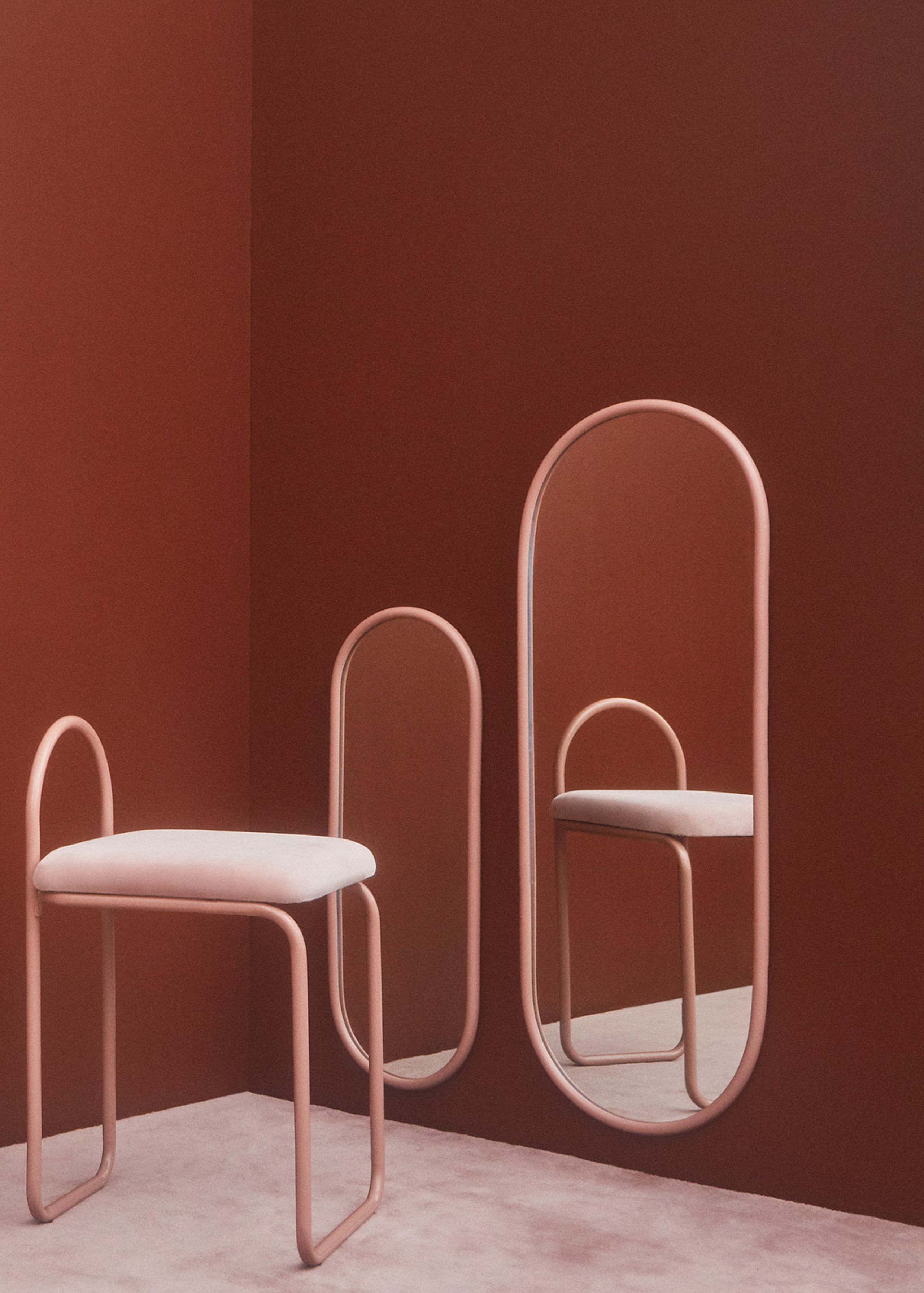 AYTM - Mirror - ANGURI wall mirror - Small - Anthracite