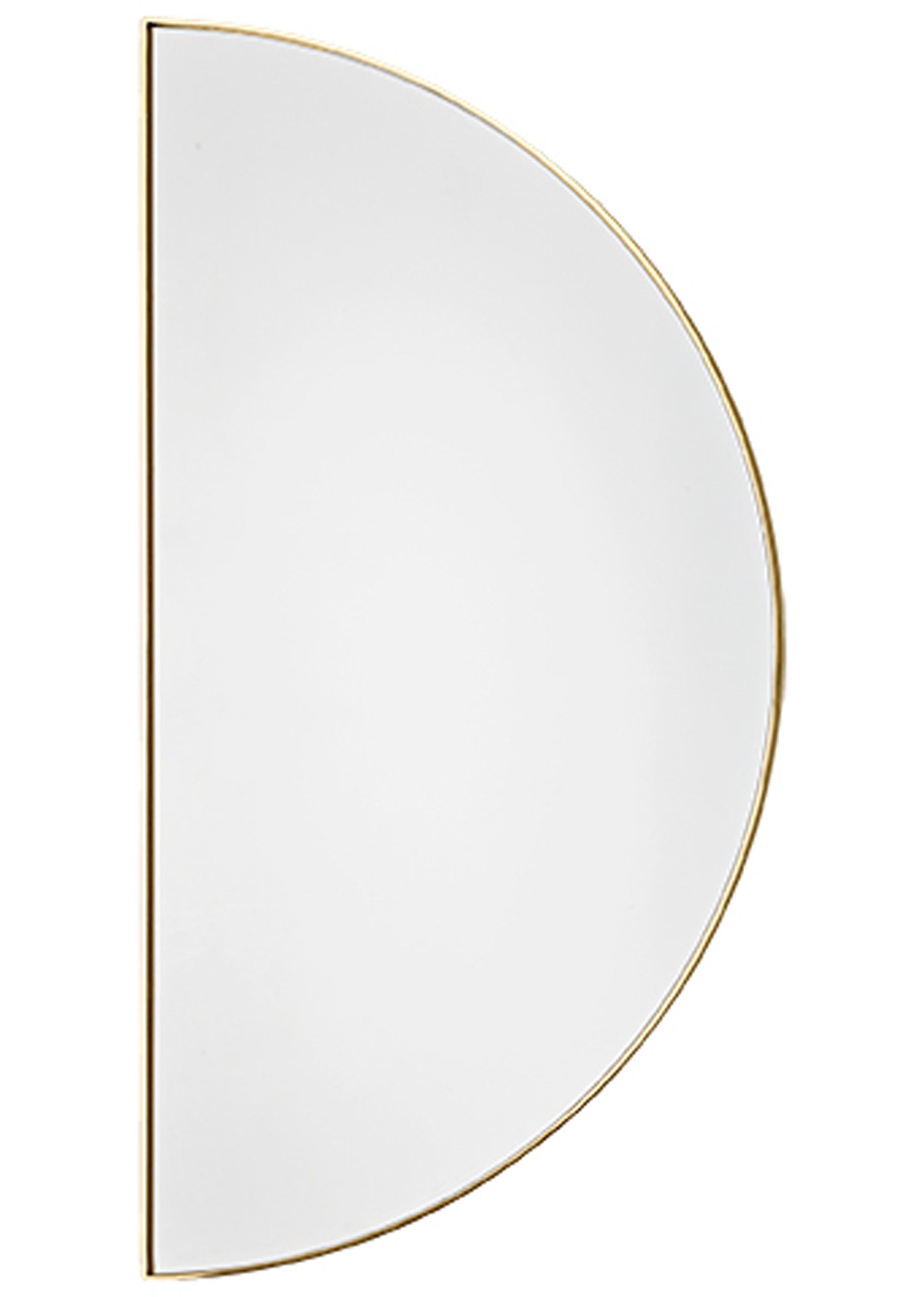 AYTM - Zrkadlo - UNITY half circle mirror - Gold