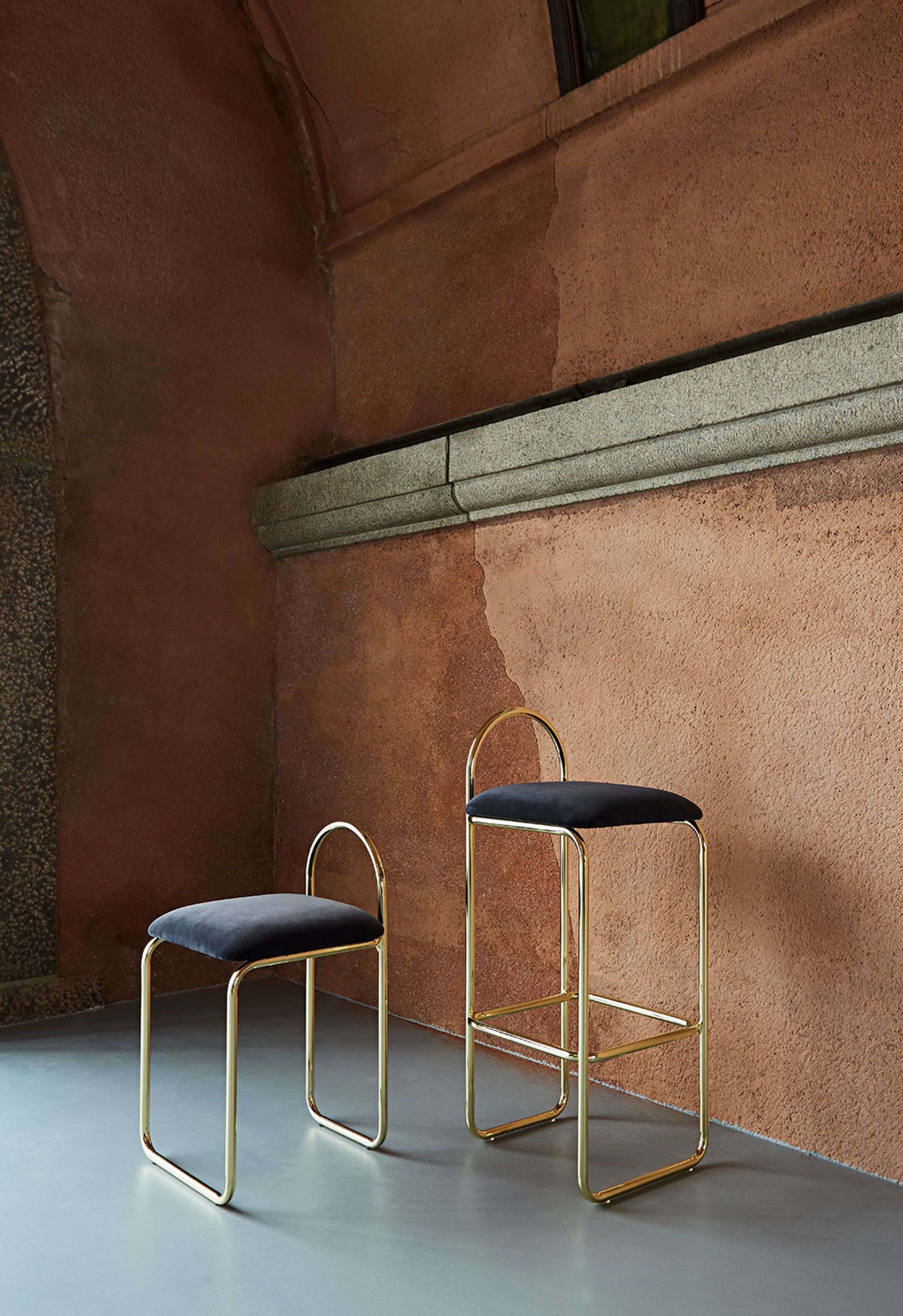 AYTM - Dining chair - ANGUI Chair - Black leather