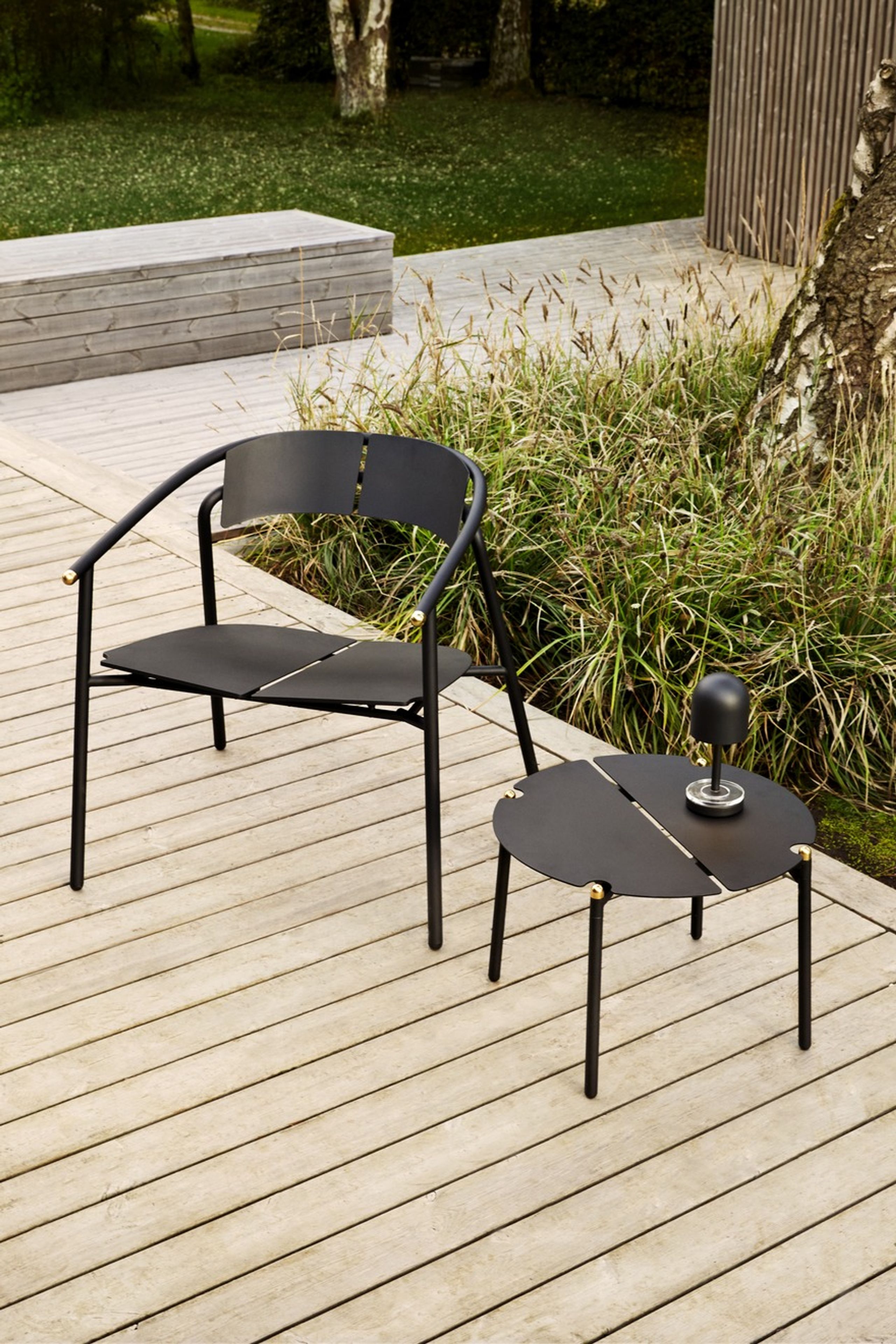 AYTM - Cadeira - NOVO lounge chair - Black/Black