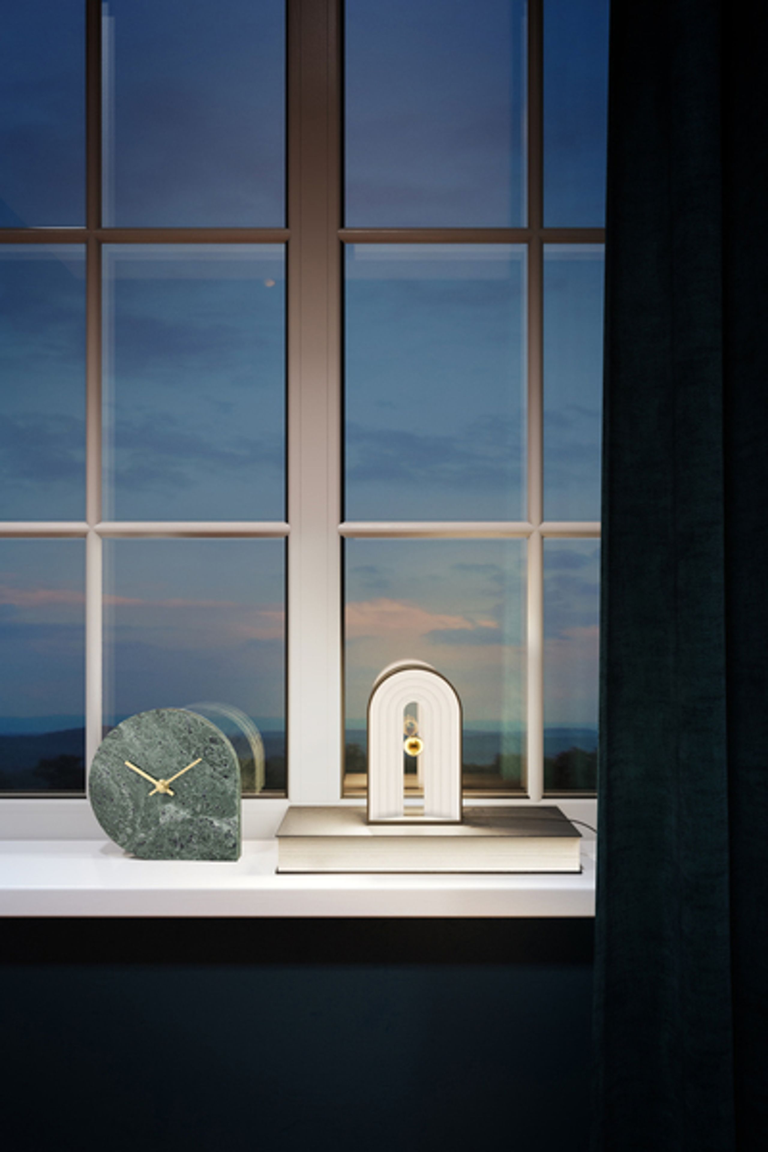 AYTM - Uhr - Stilla Clock - Forest