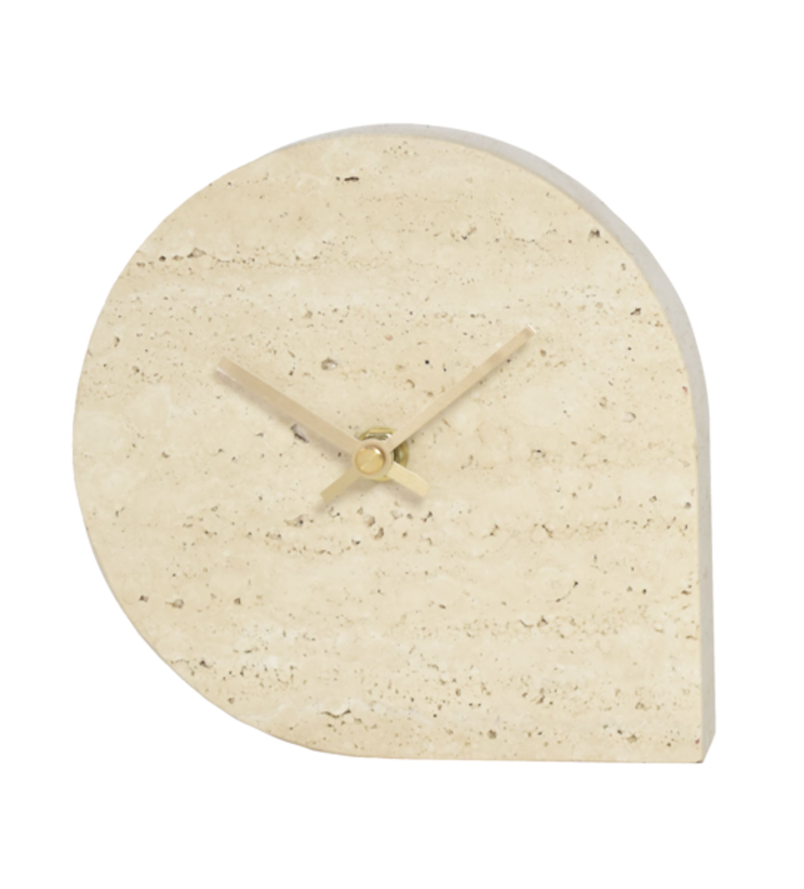 AYTM - Clock - Stilla Clock - Travertine