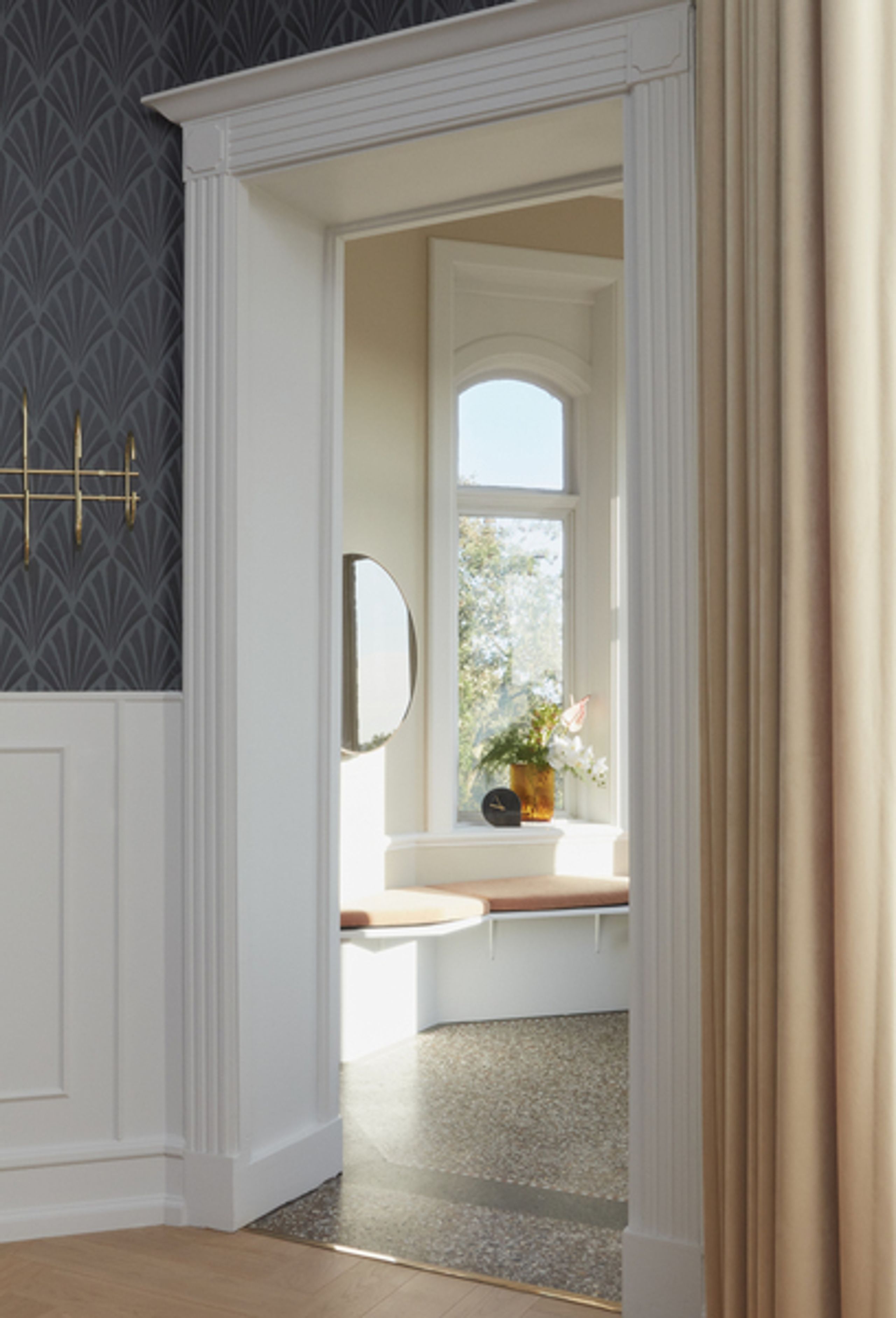 AYTM - Clock - Stilla Clock - Travertine