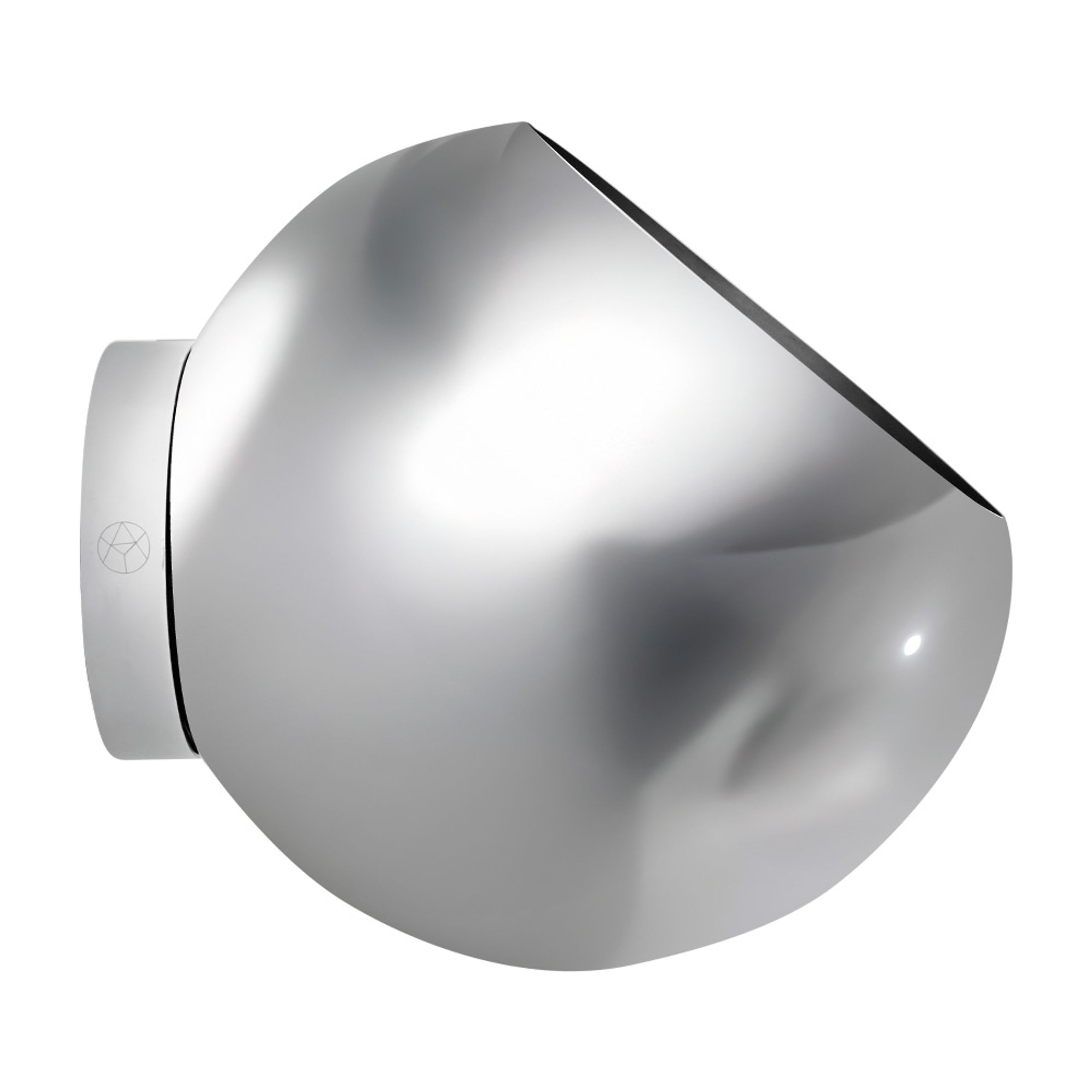 AYTM - Kvetináč - GLOBE wall flowerpot - Large - Silver