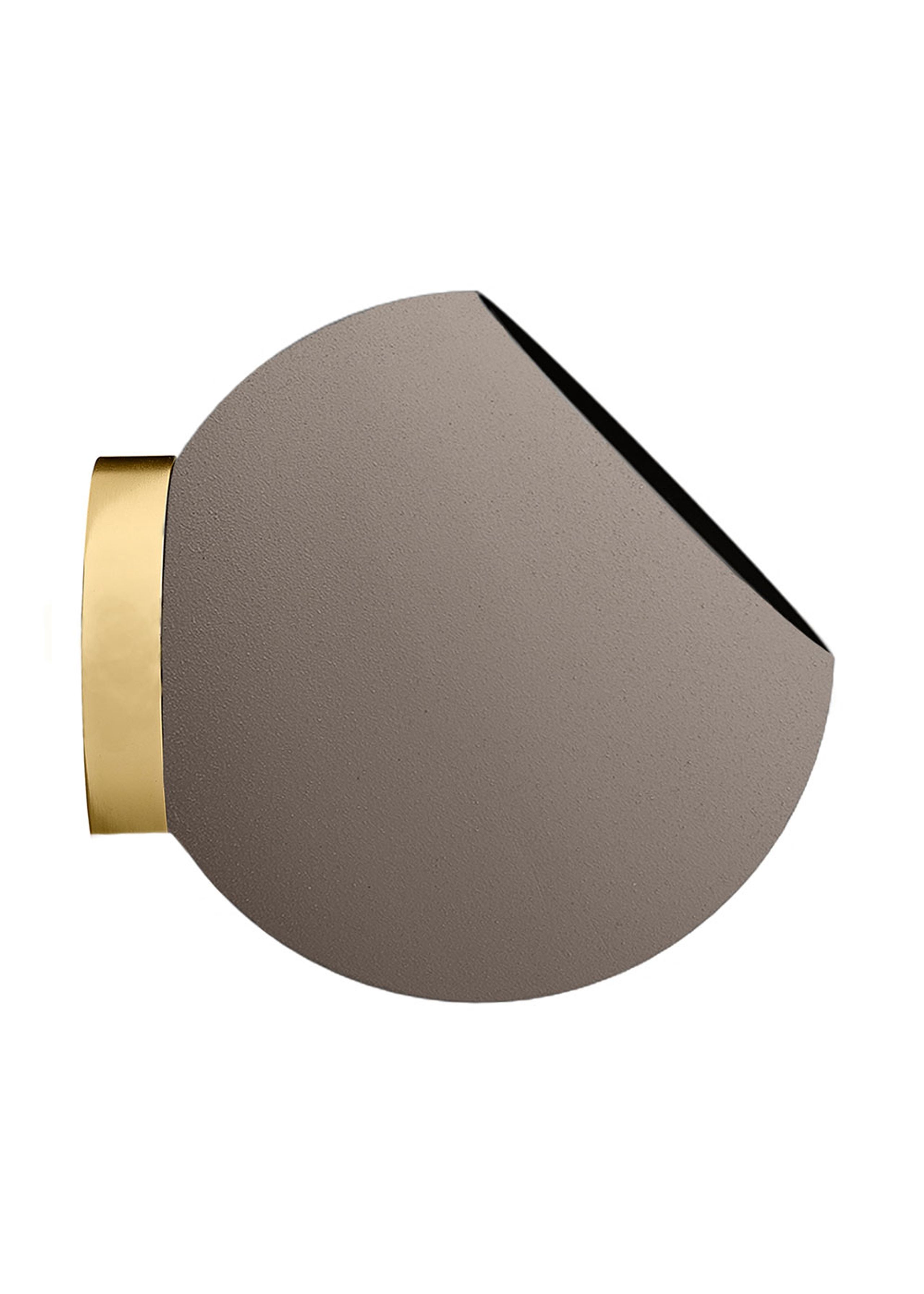 AYTM - Květináč - GLOBE wall flowerpot - Large - Taupe/Gold