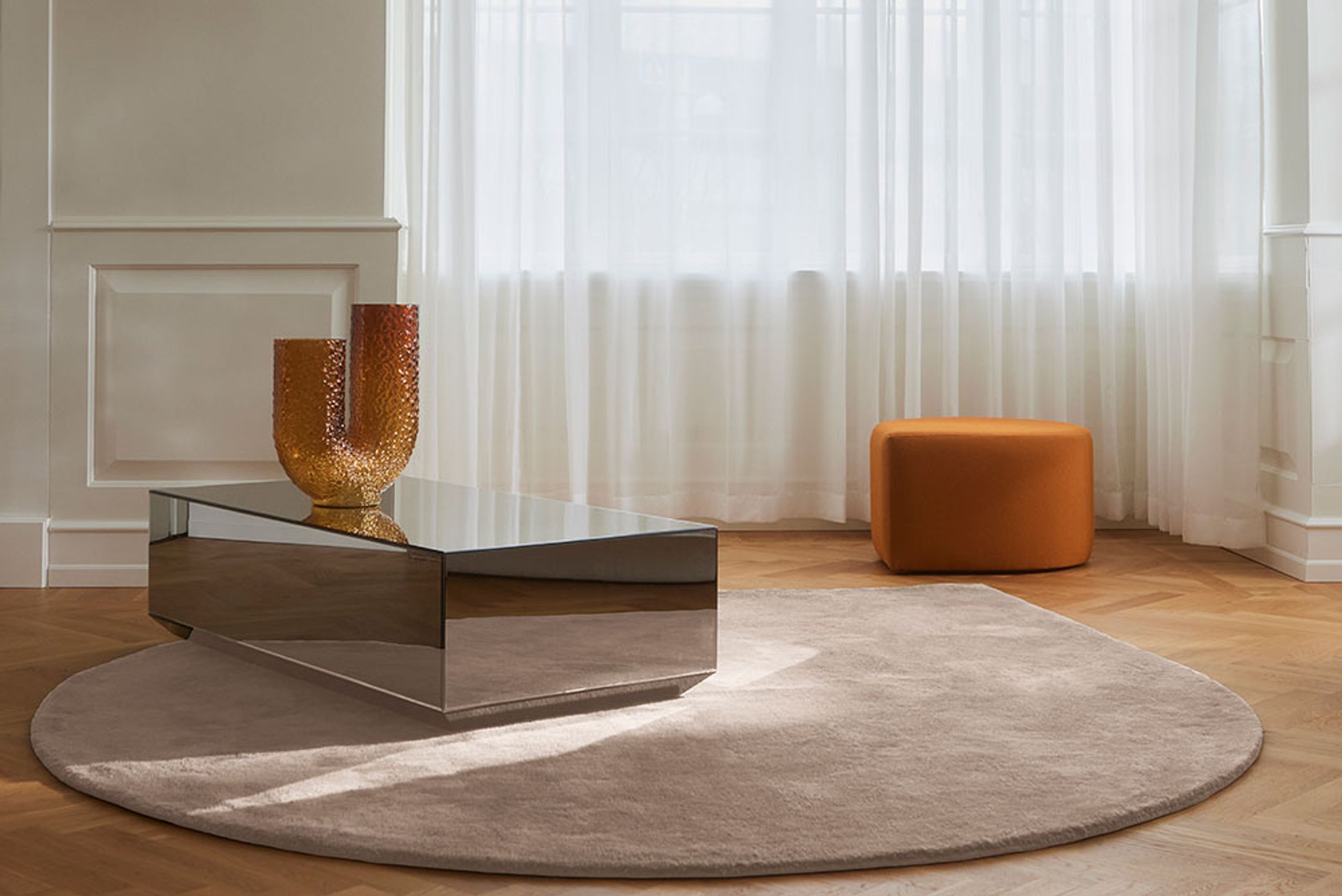 AYTM - Vase - ARURA Vase - Amber Large