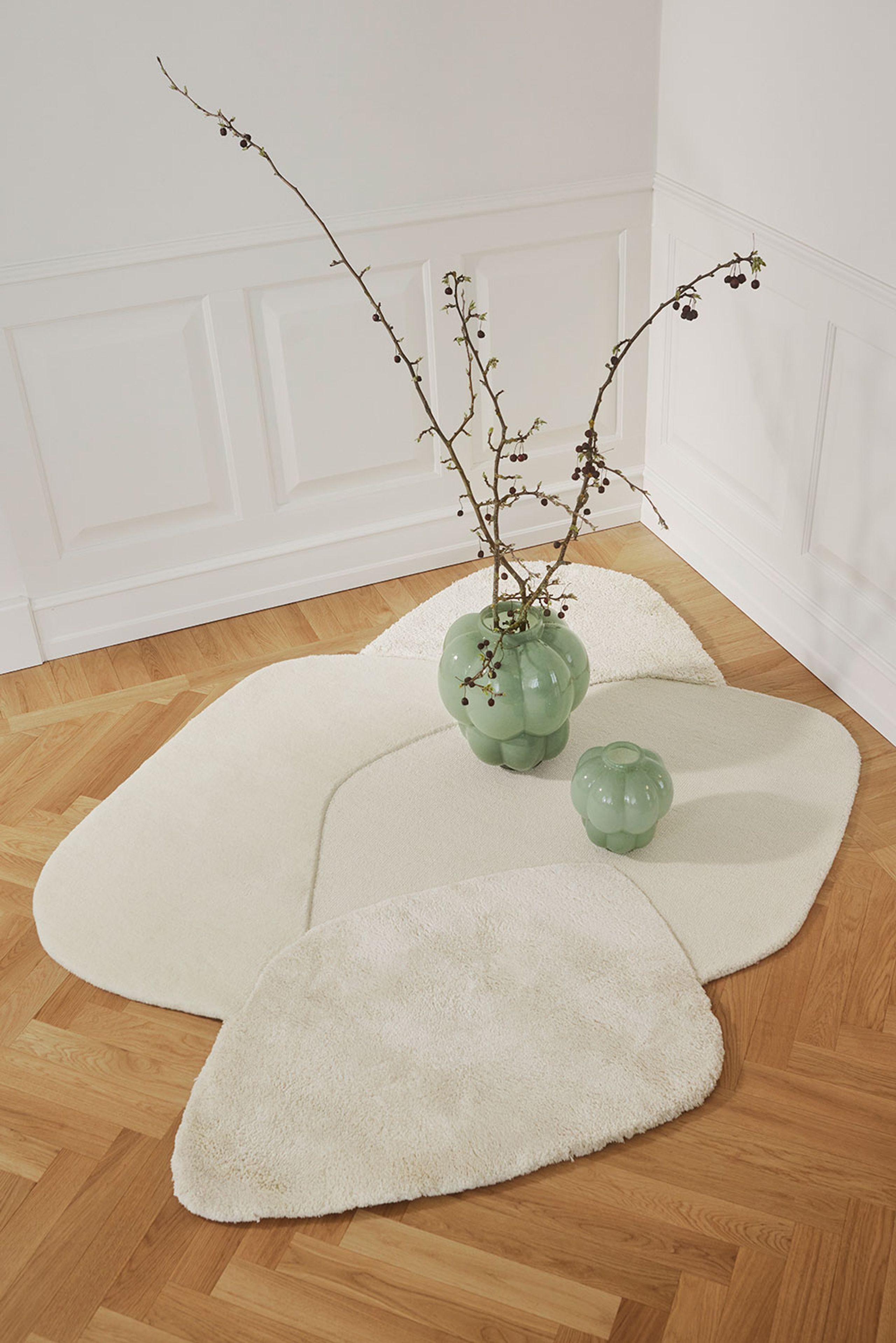 AYTM - Vase - UVA glass vase - Small - Pastel Green