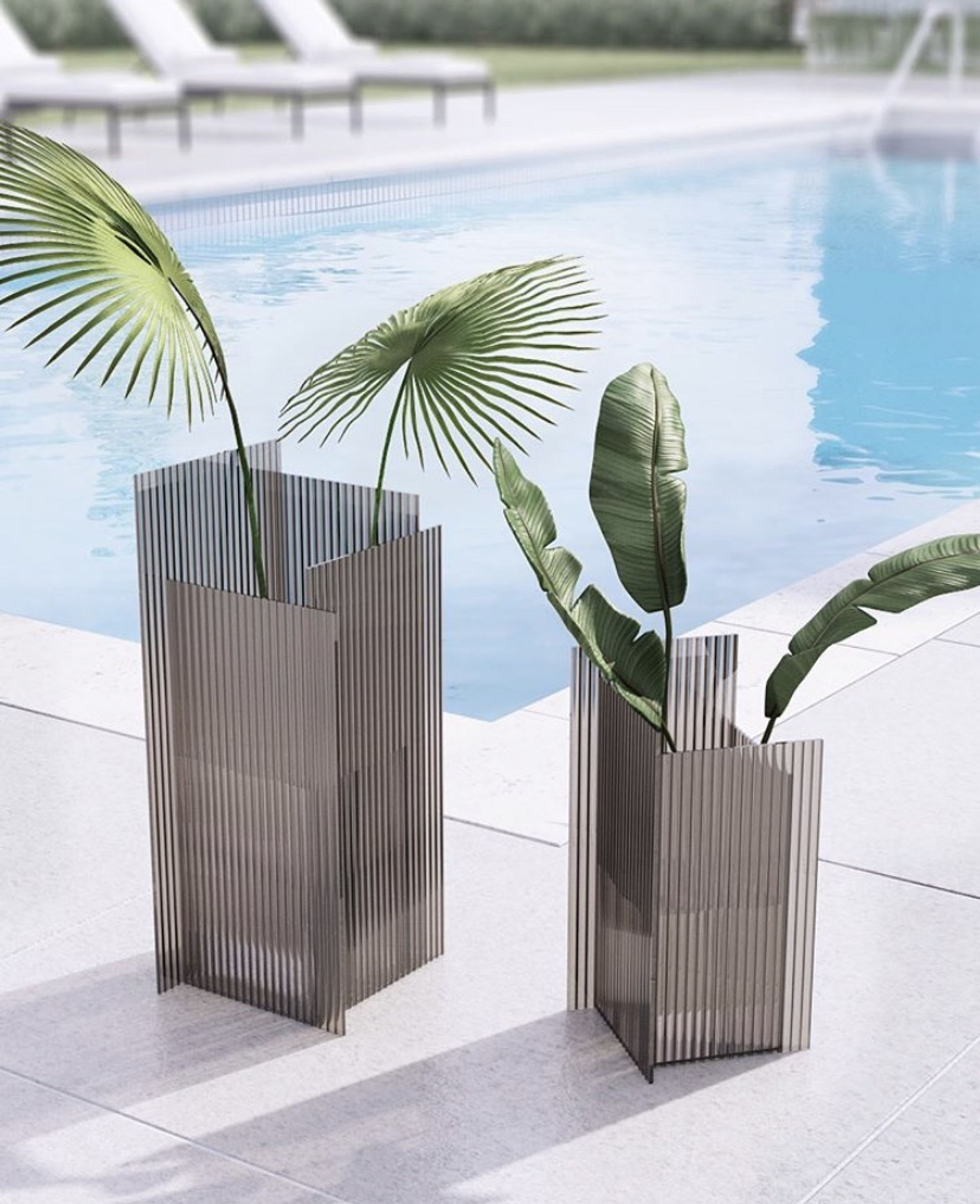 AYTM - Vase - FLOS Vase - Taupe