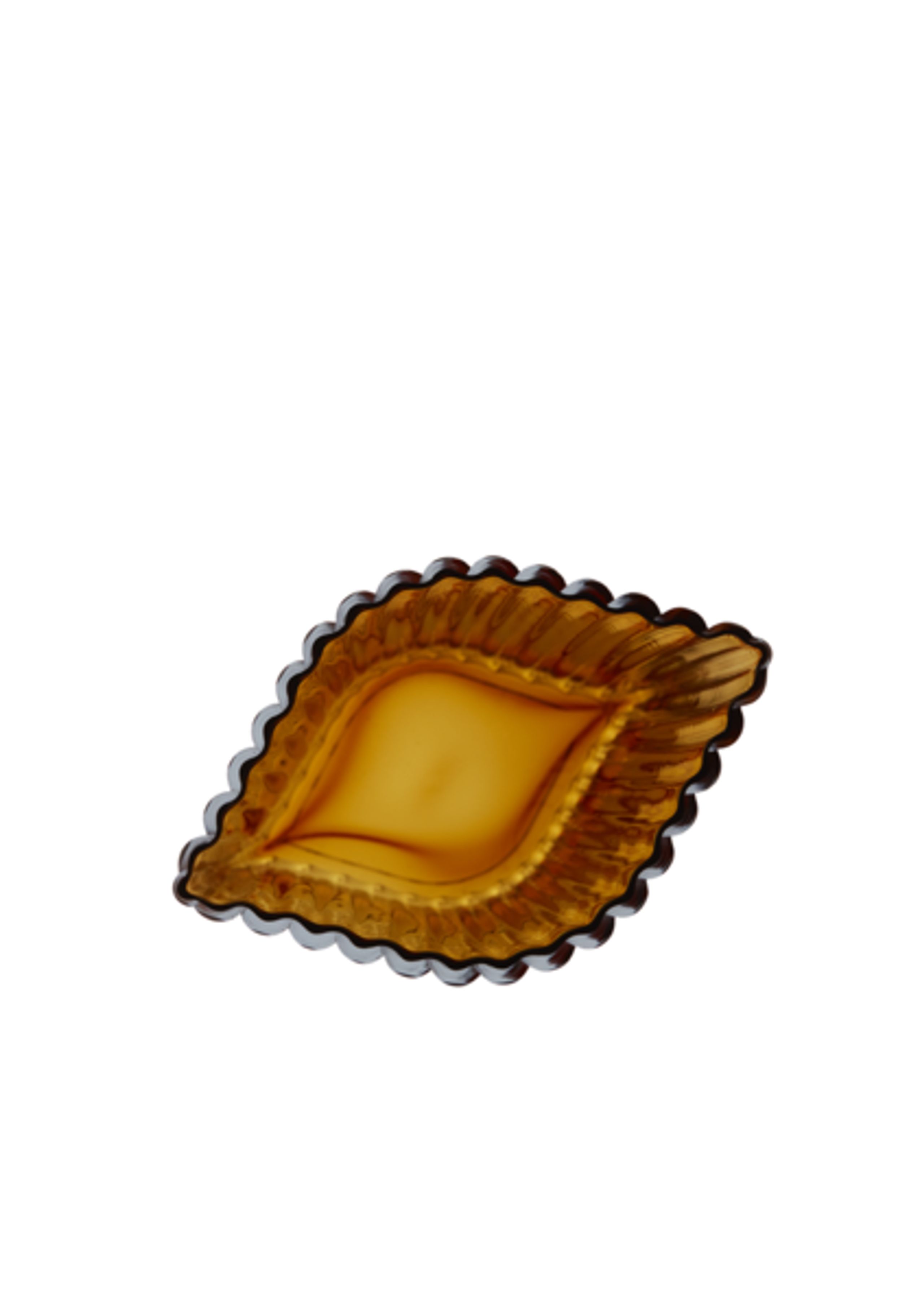 AYTM - Vase - Folium Vase - Amber