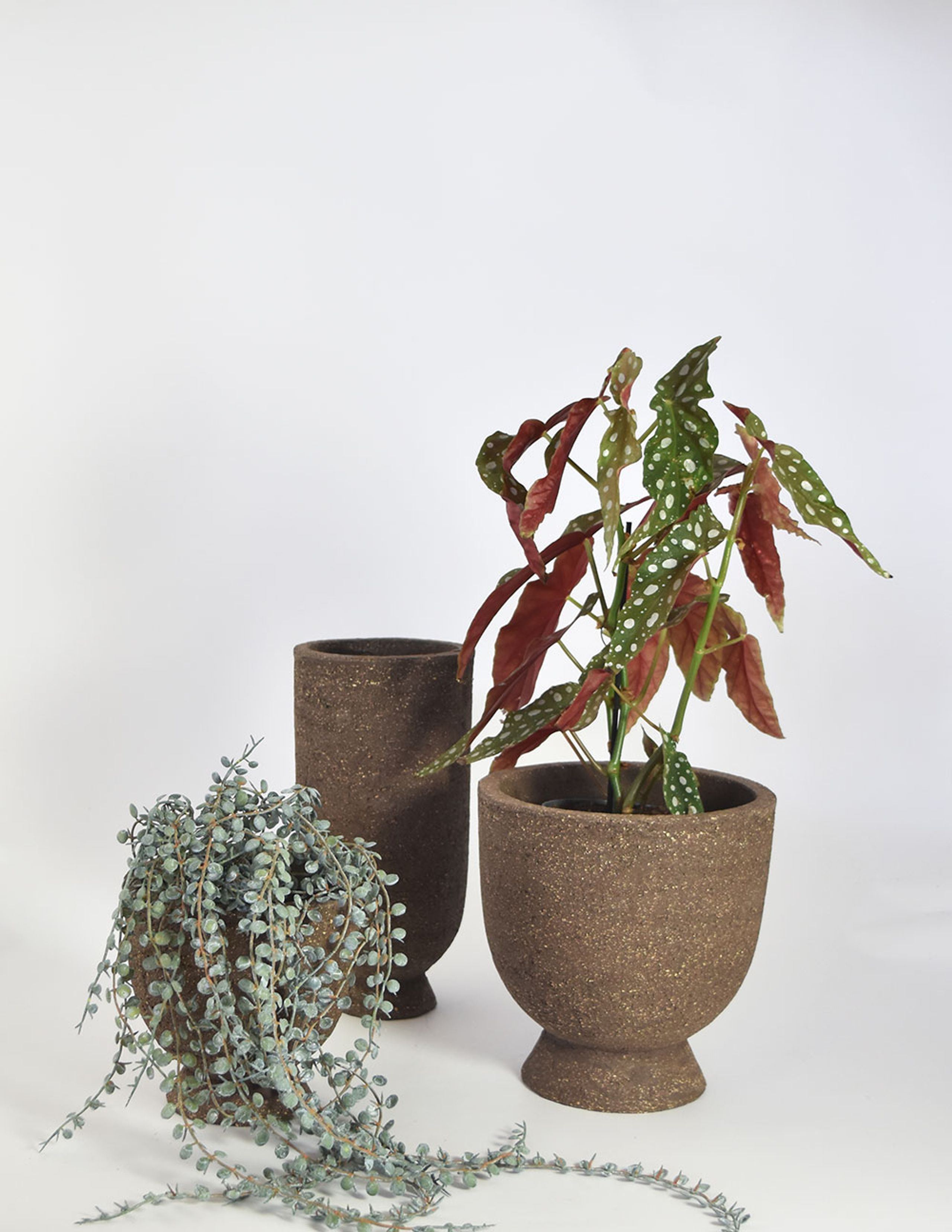 AYTM - Váza - Terra Flowerpot & Vase - XL - Java Brown