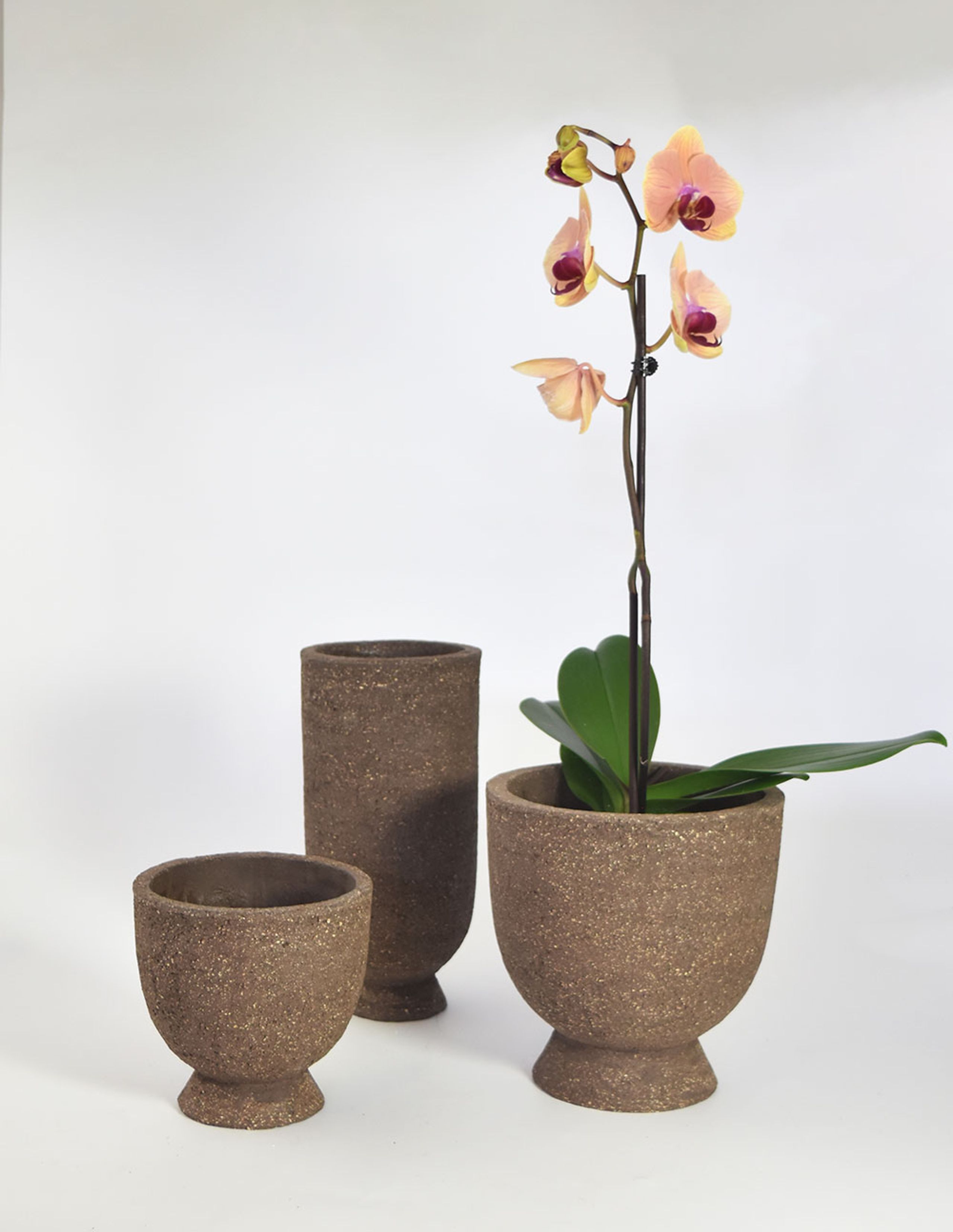 AYTM - Vase - Terra Flowerpot & Vase - XS - Java Brown
