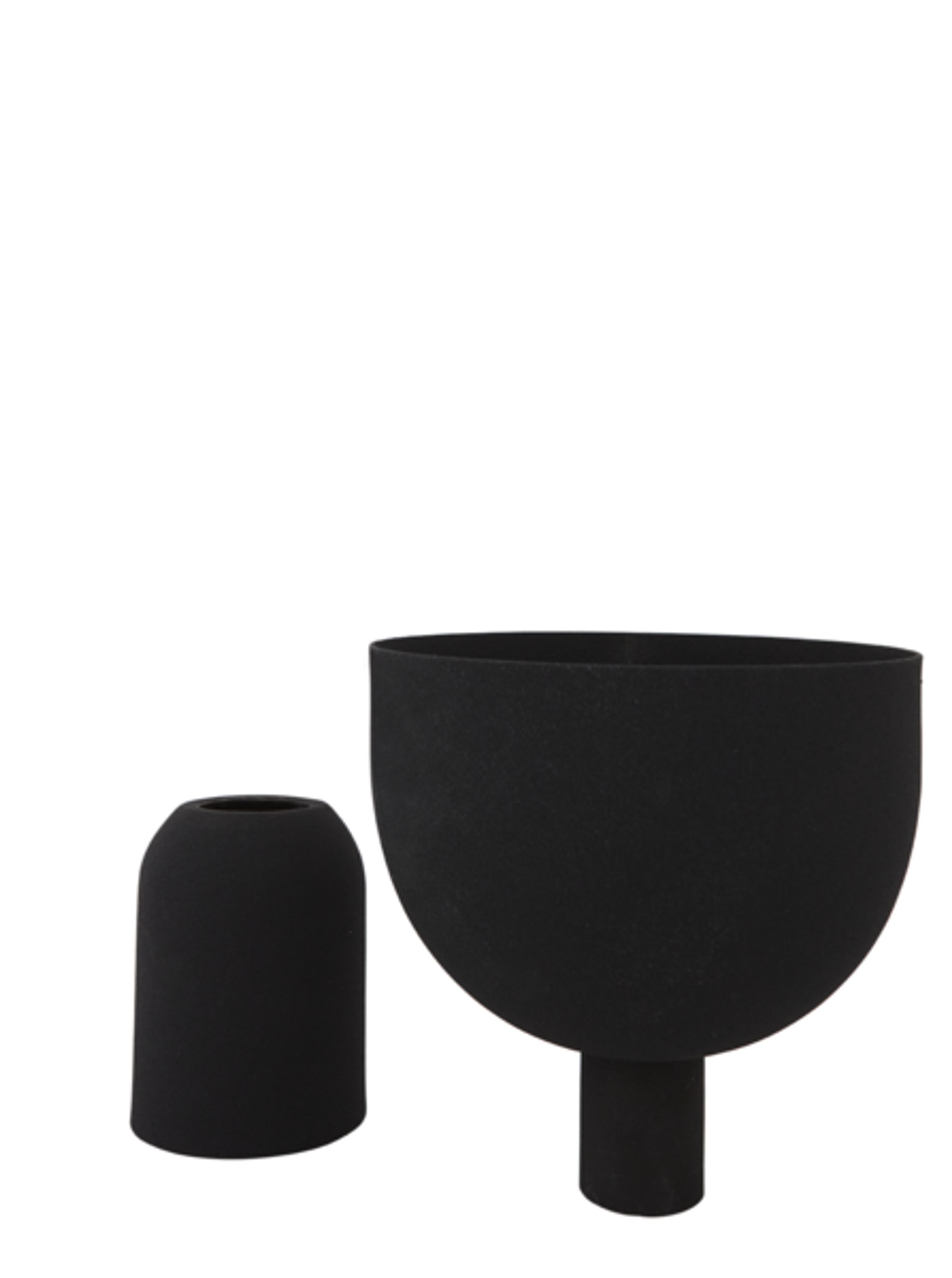 AYTM - Vase - Torus Flowerpot - Black - Small