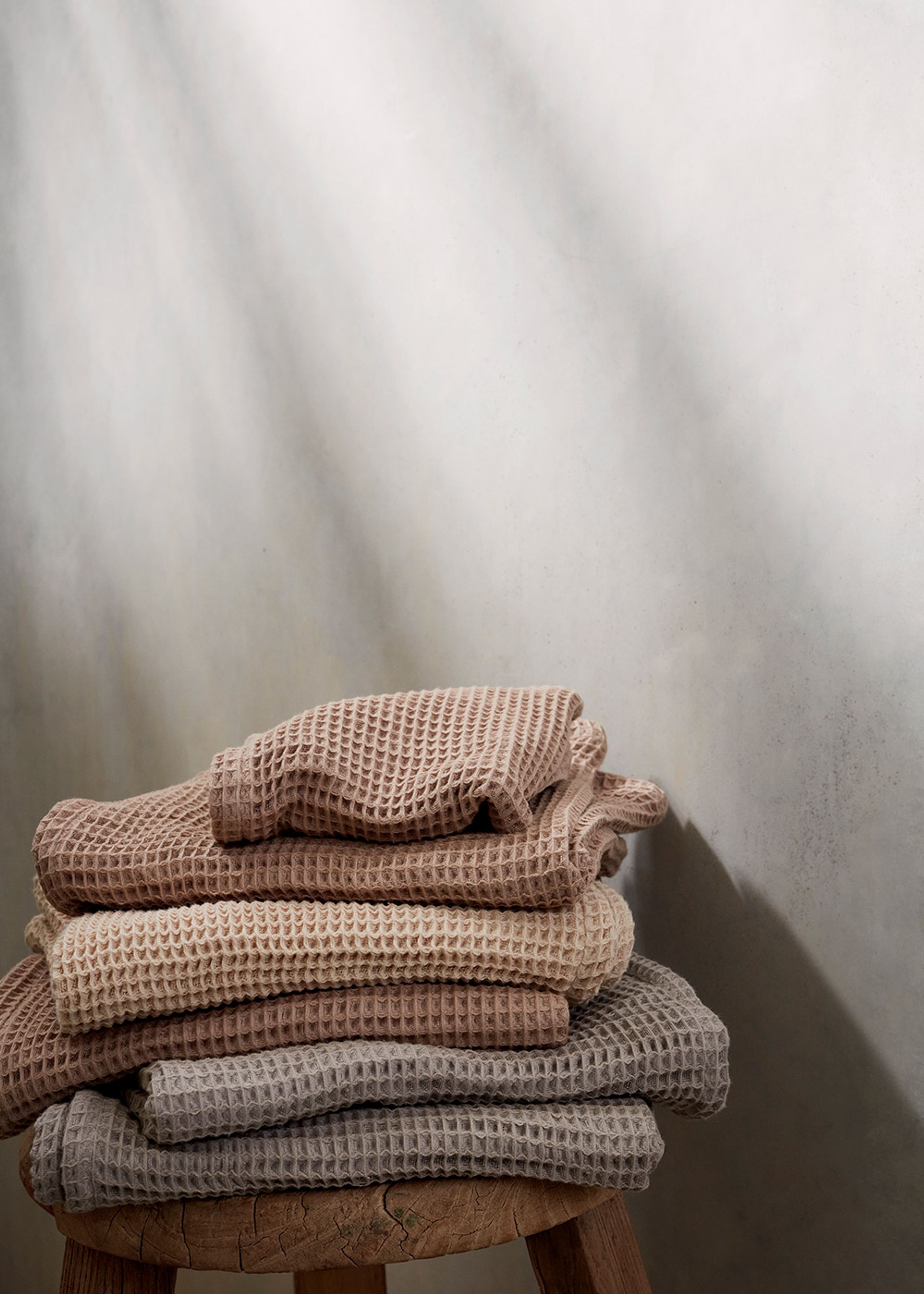 Ayu - Towel - Waffle Towels - Pitta / Warm Sand