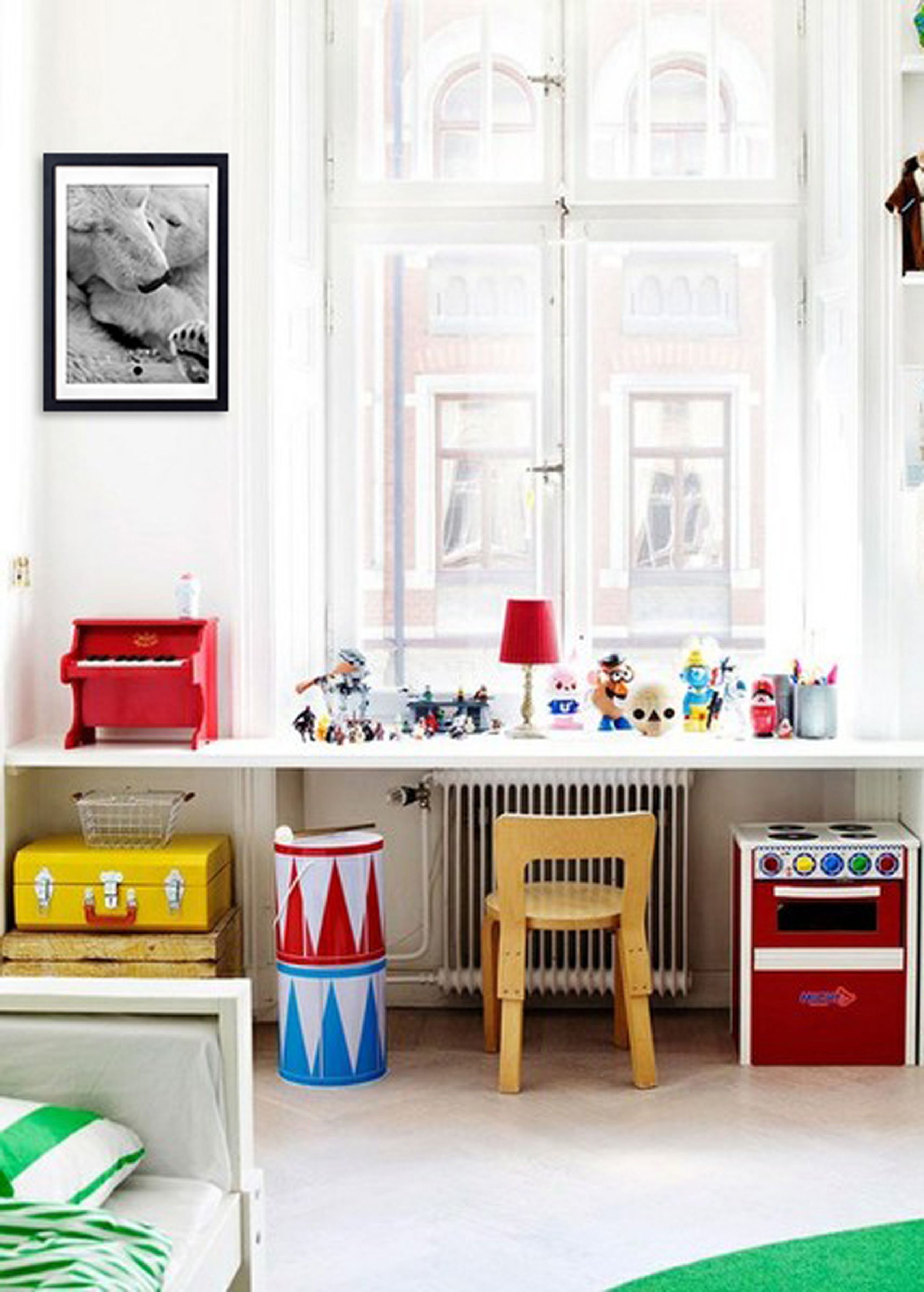 LOVE A FOX - Poster - Baby Polar Bear Grey - Grey