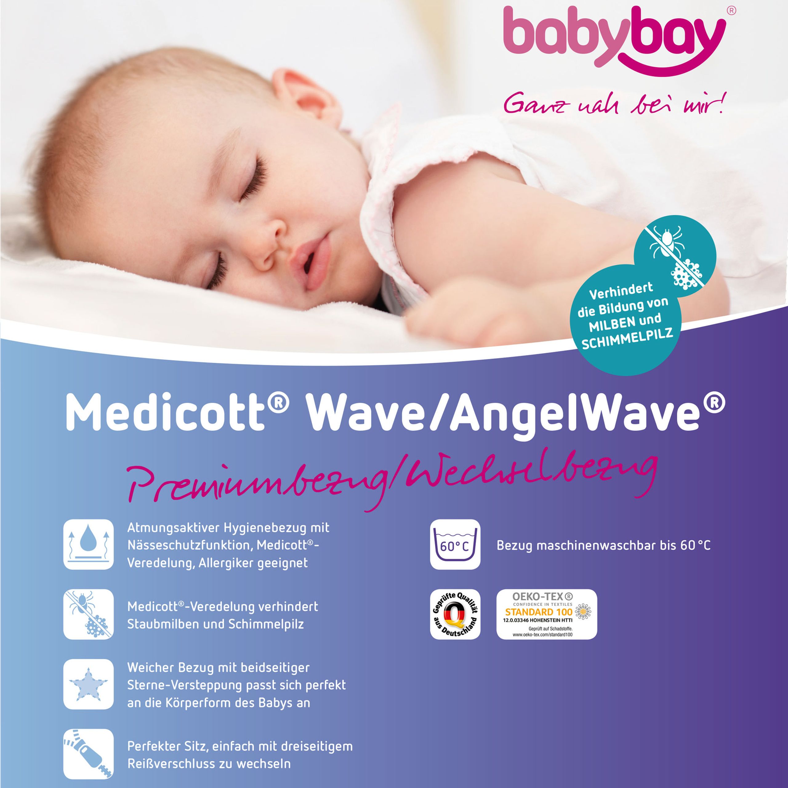 Babybay - Kindermatratze - Change Cover MediTex® Extra Airy - Meditex