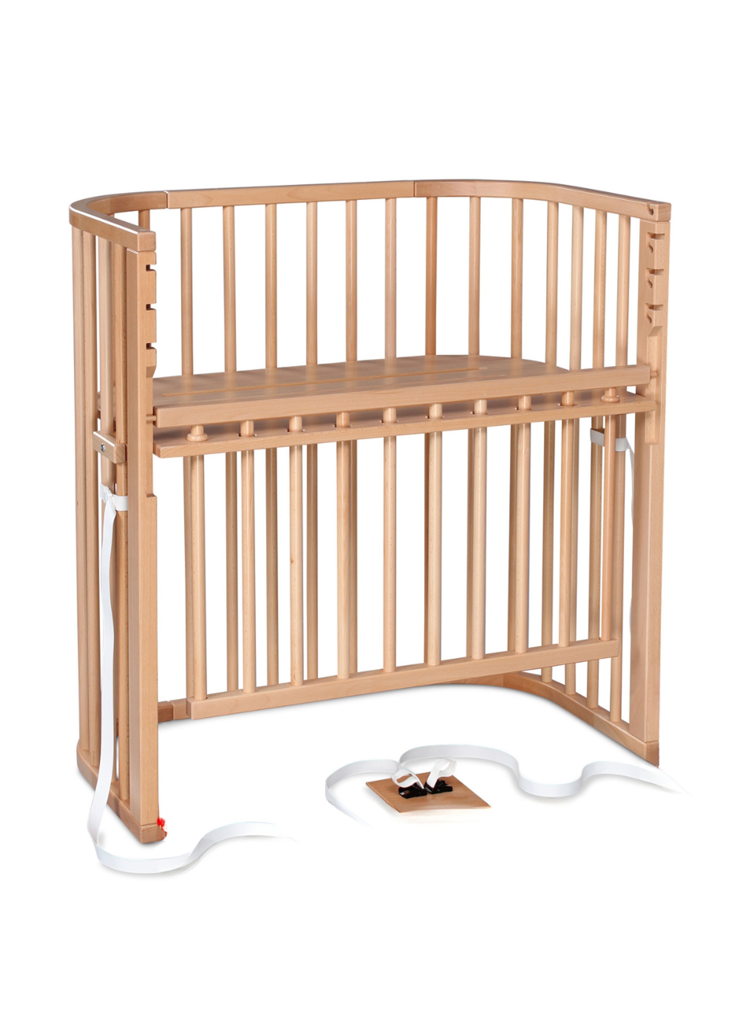 Babybay - Kinderbed - Boxspring Comfort Plus Co-Sleeper - Natural Varnished