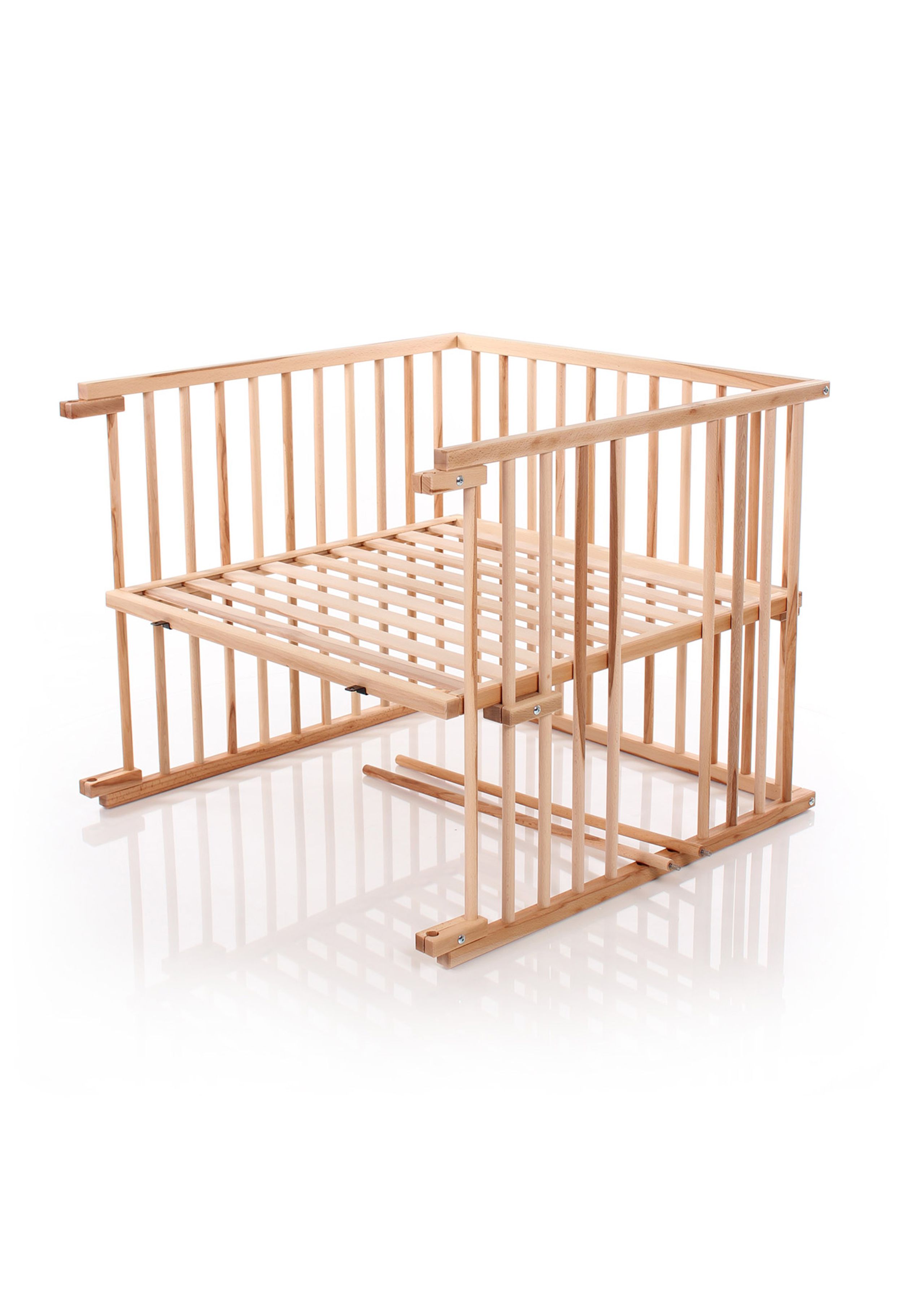 Babybay - Crib - babybay Cot Conversion Kit suitable for model Maxi and Boxspring - Core Beech Oiled