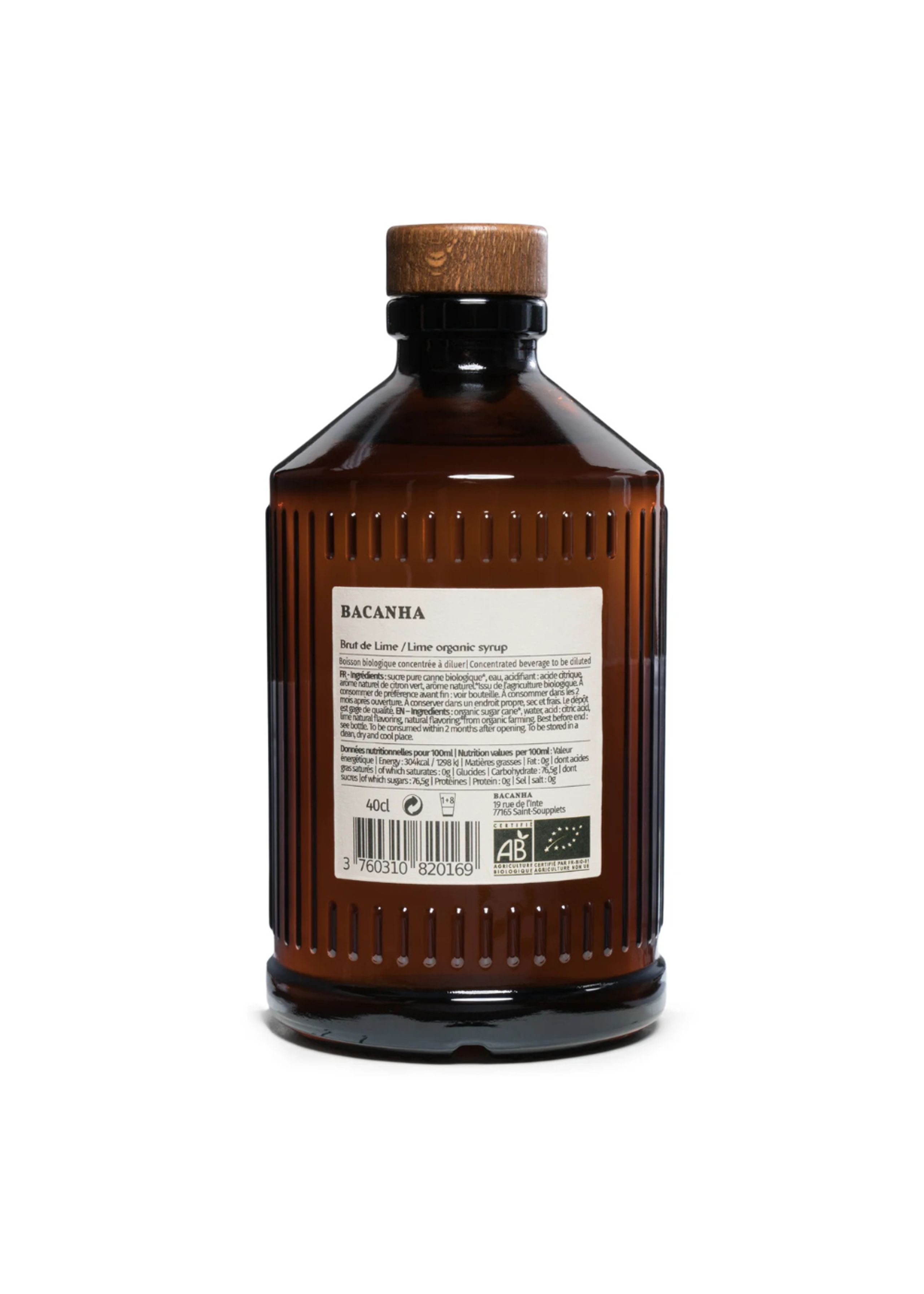 Bacanha - Sirup - Sirop Brut - Lime