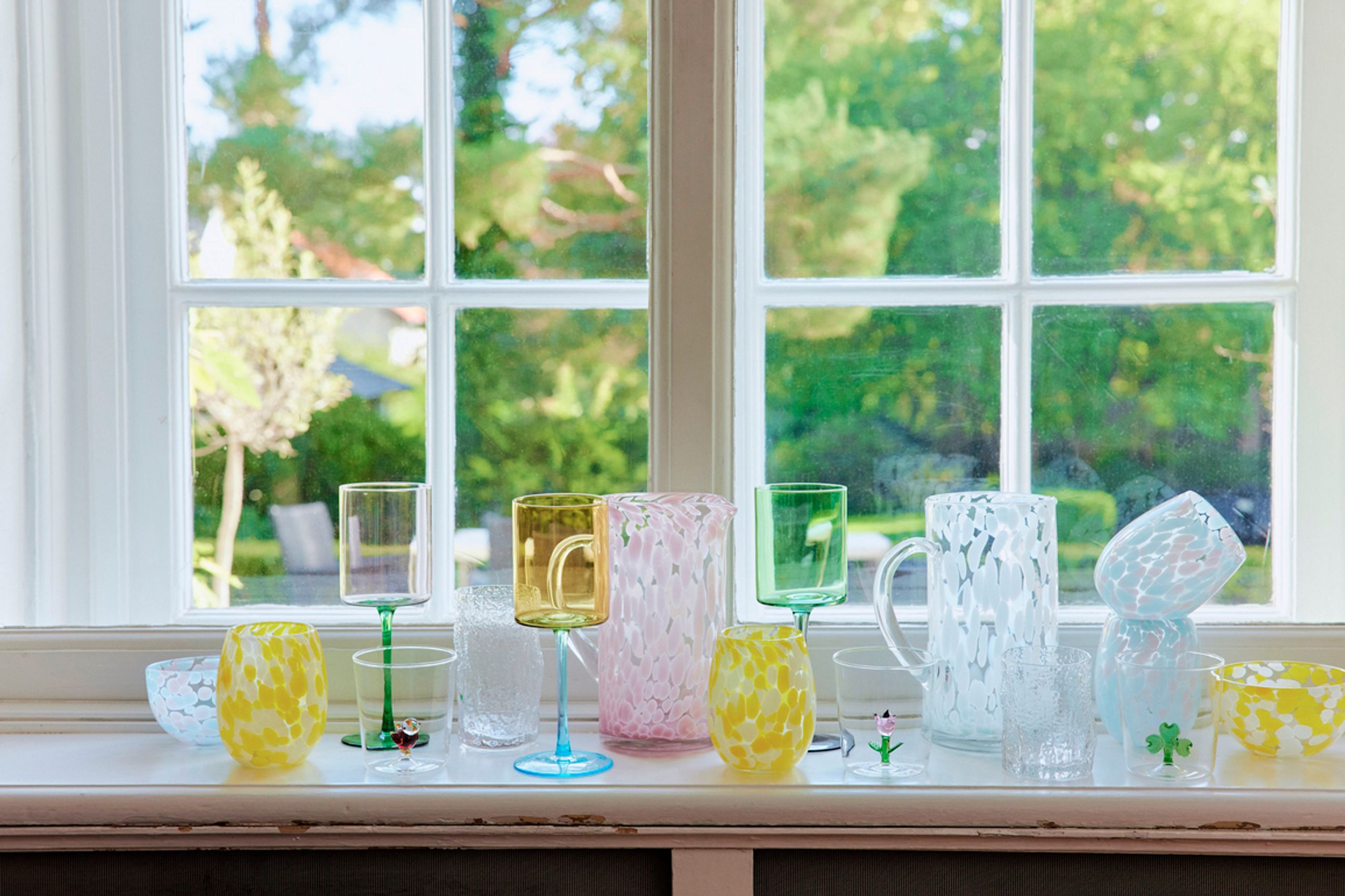 Bahne - Bowl - Bowl Dots - Light blue