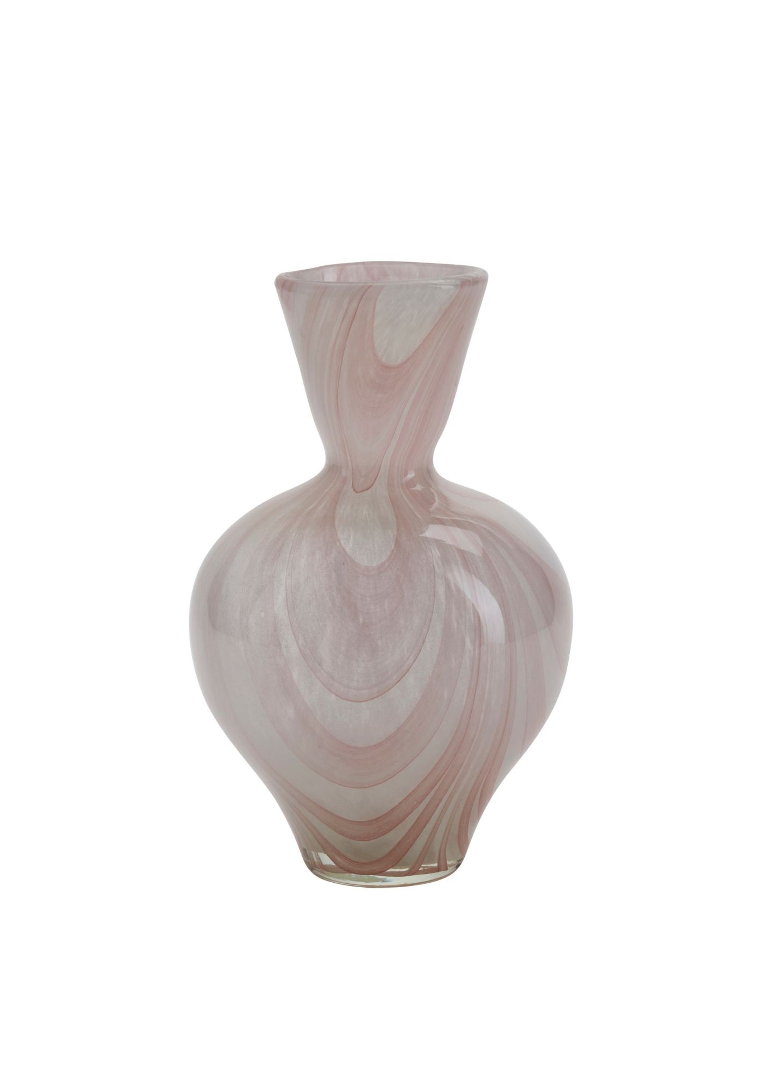 Bahne - Vase - Vase heart shape bottom - ROSE
