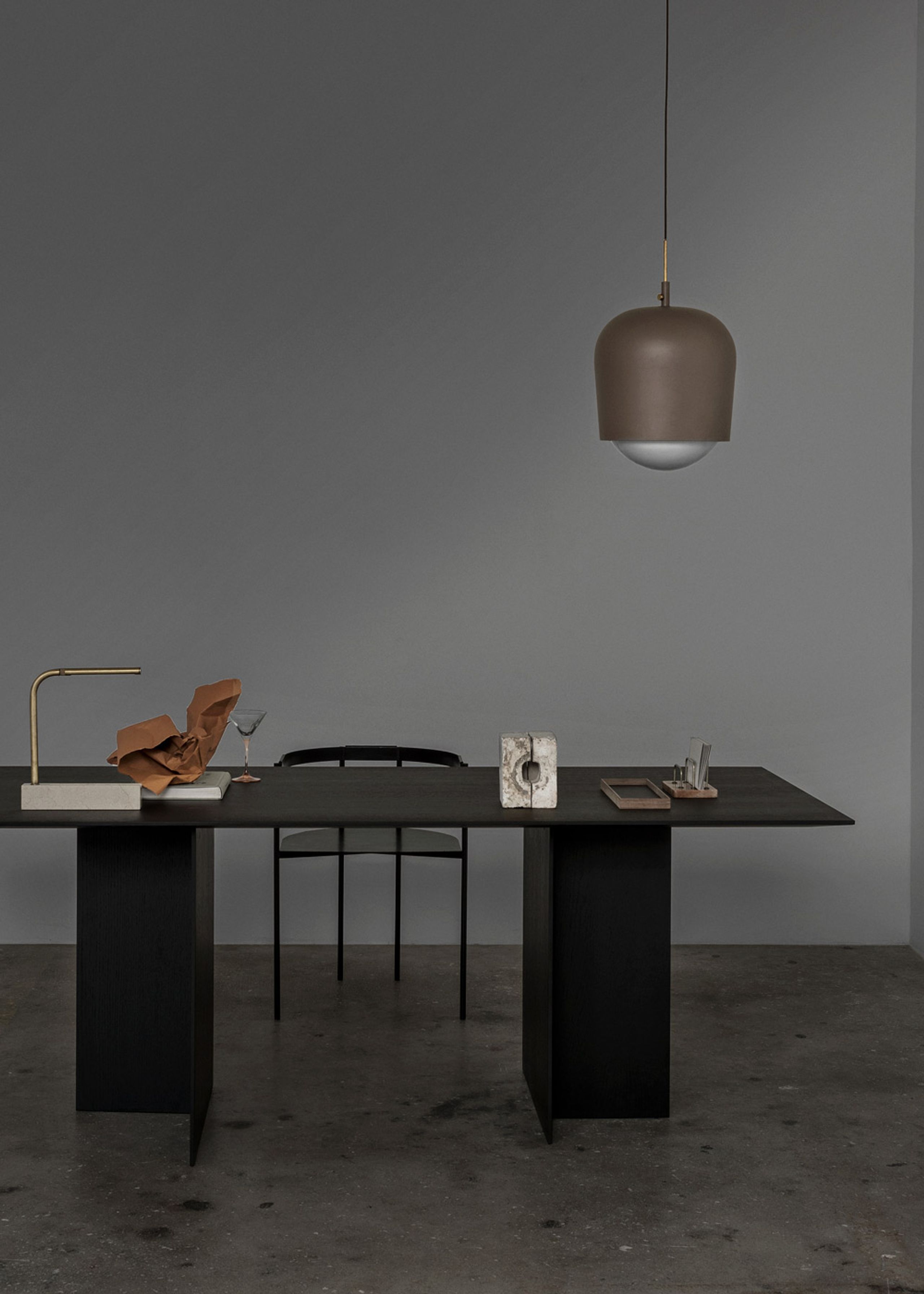 Gejst - Plateau - Frame Tray - Medium / Warm Grey, Oak