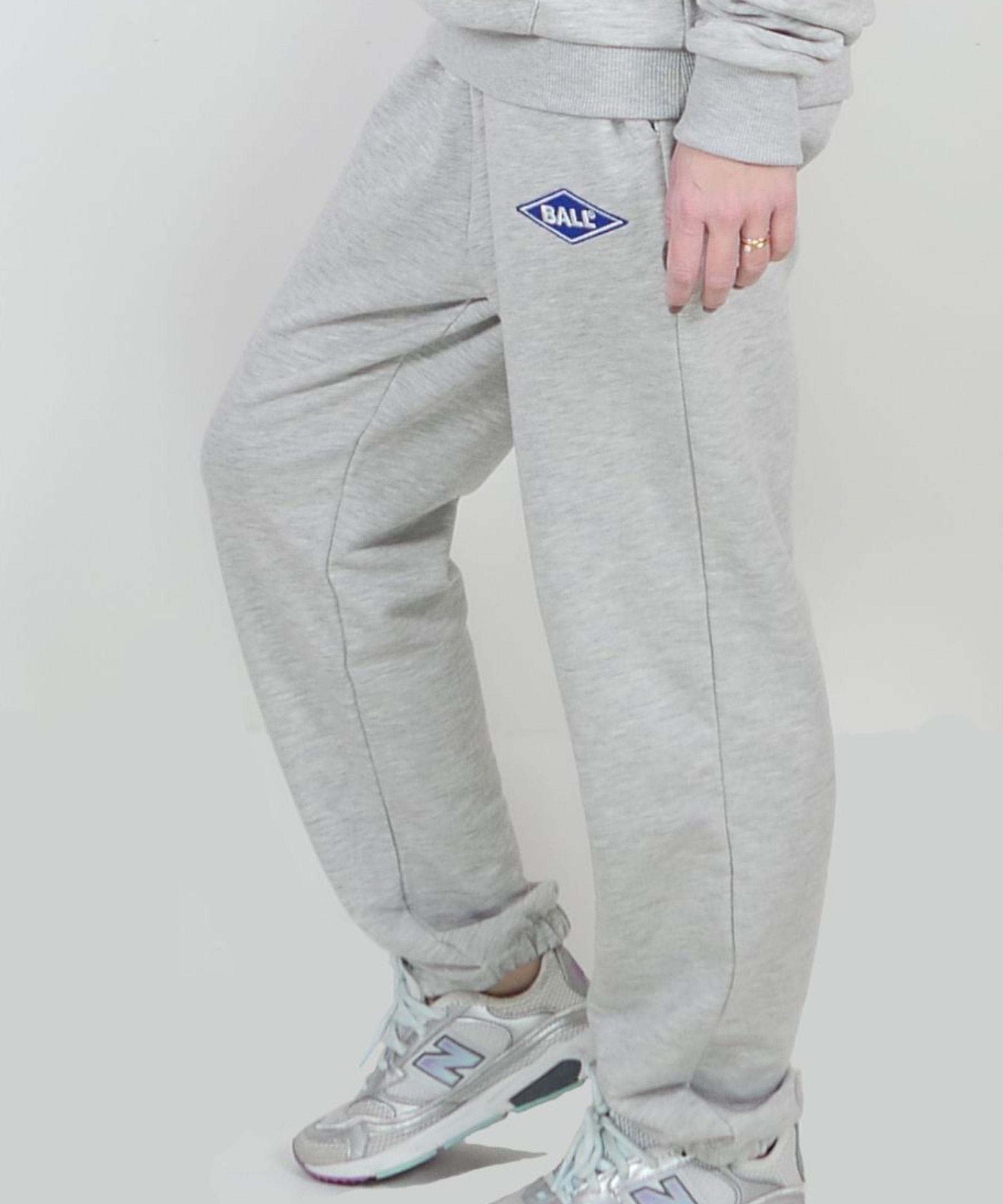 BALL - Hose - RIMINI SWEAT PANTS - LG Melange