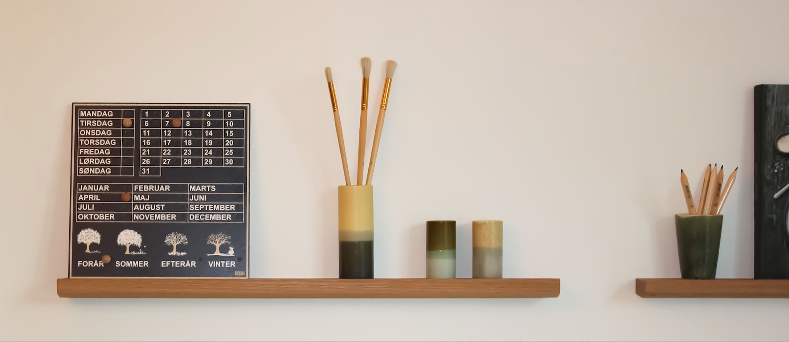 BATJUMA Furniture - Étagère - Wall Shelf - White Long