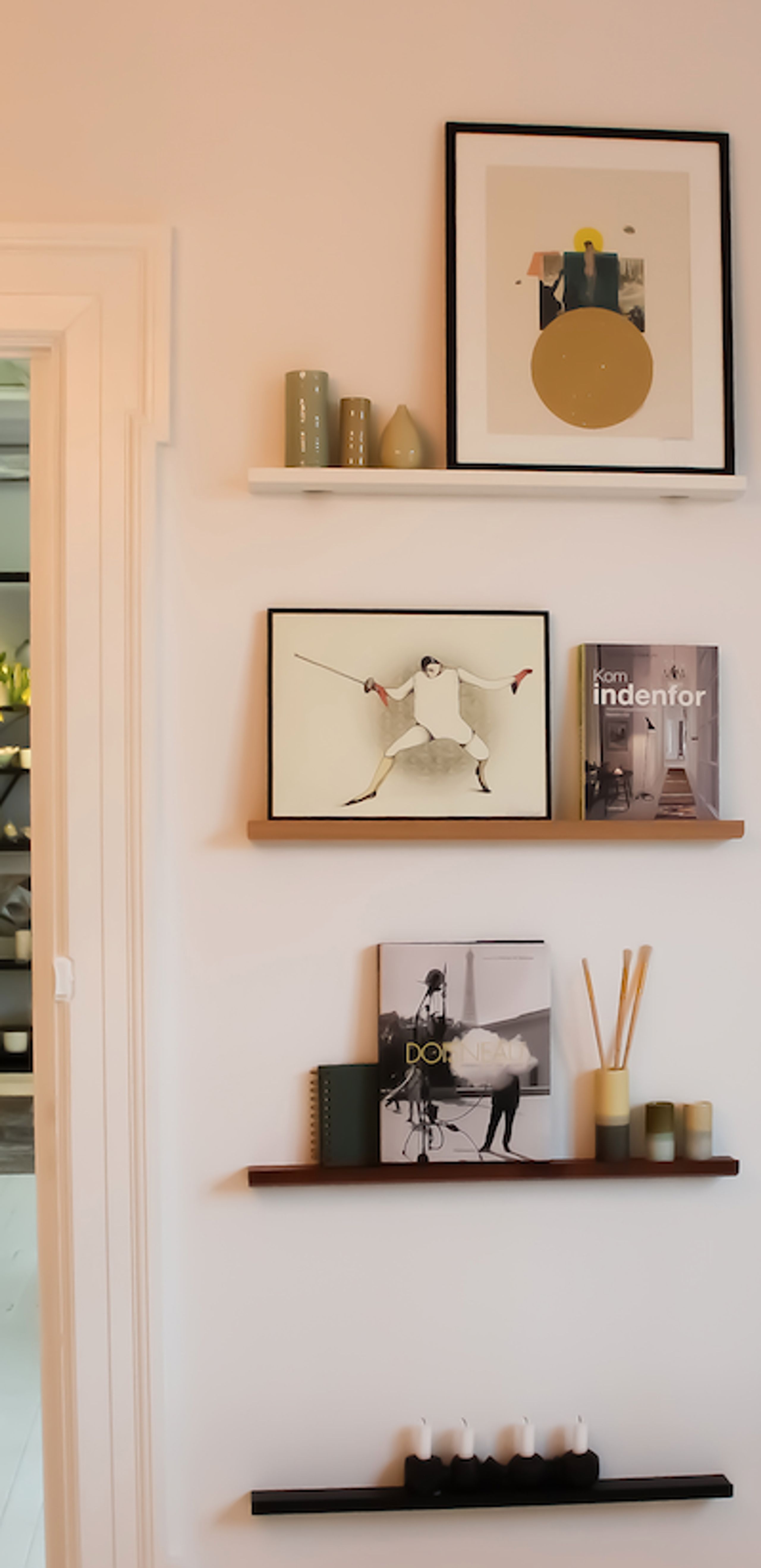 BATJUMA Furniture - Étagère - Wall Shelf - White Long