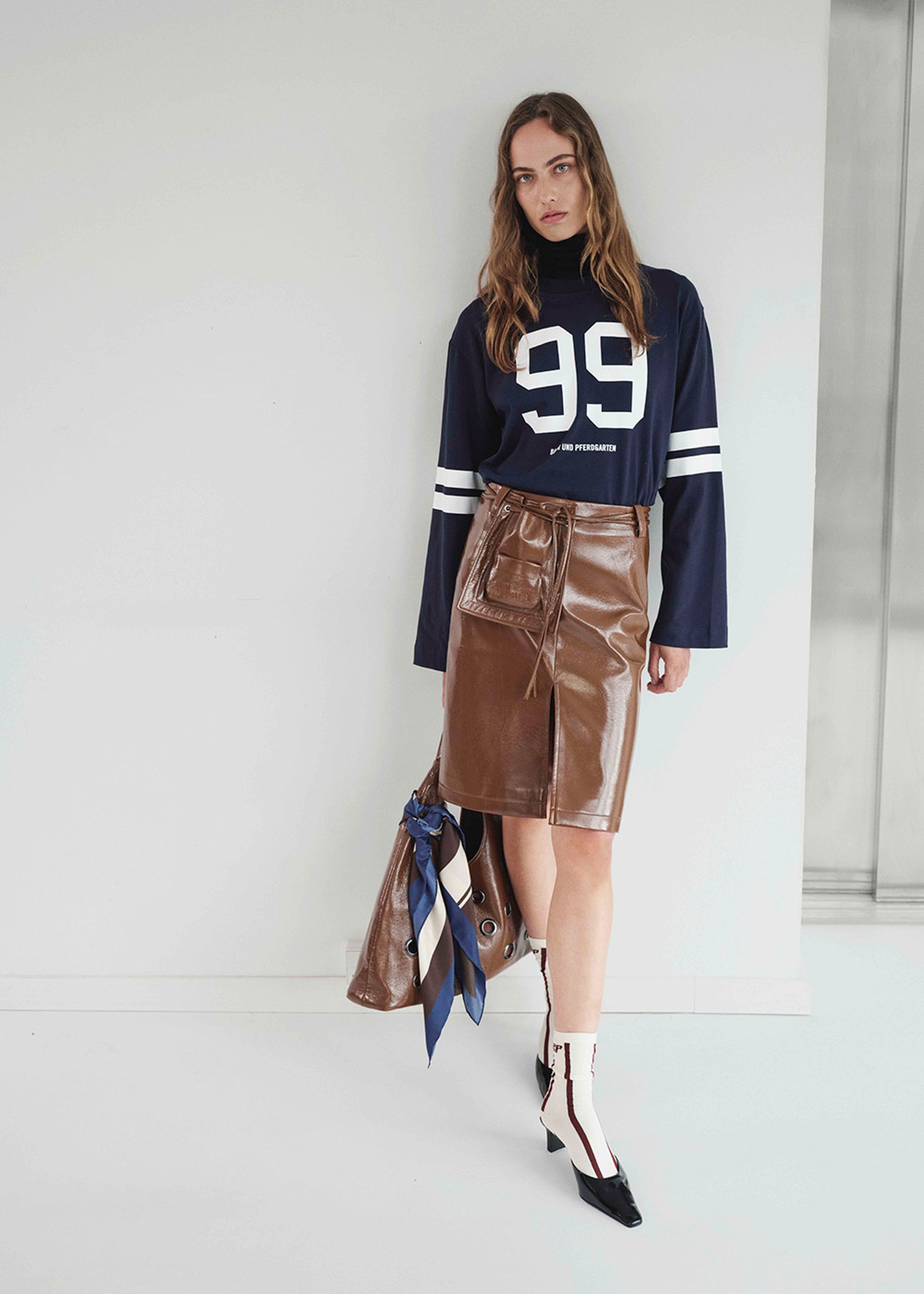 Baum und Pferdgarten - Blouse - Jeevana - Baritone Blue 99