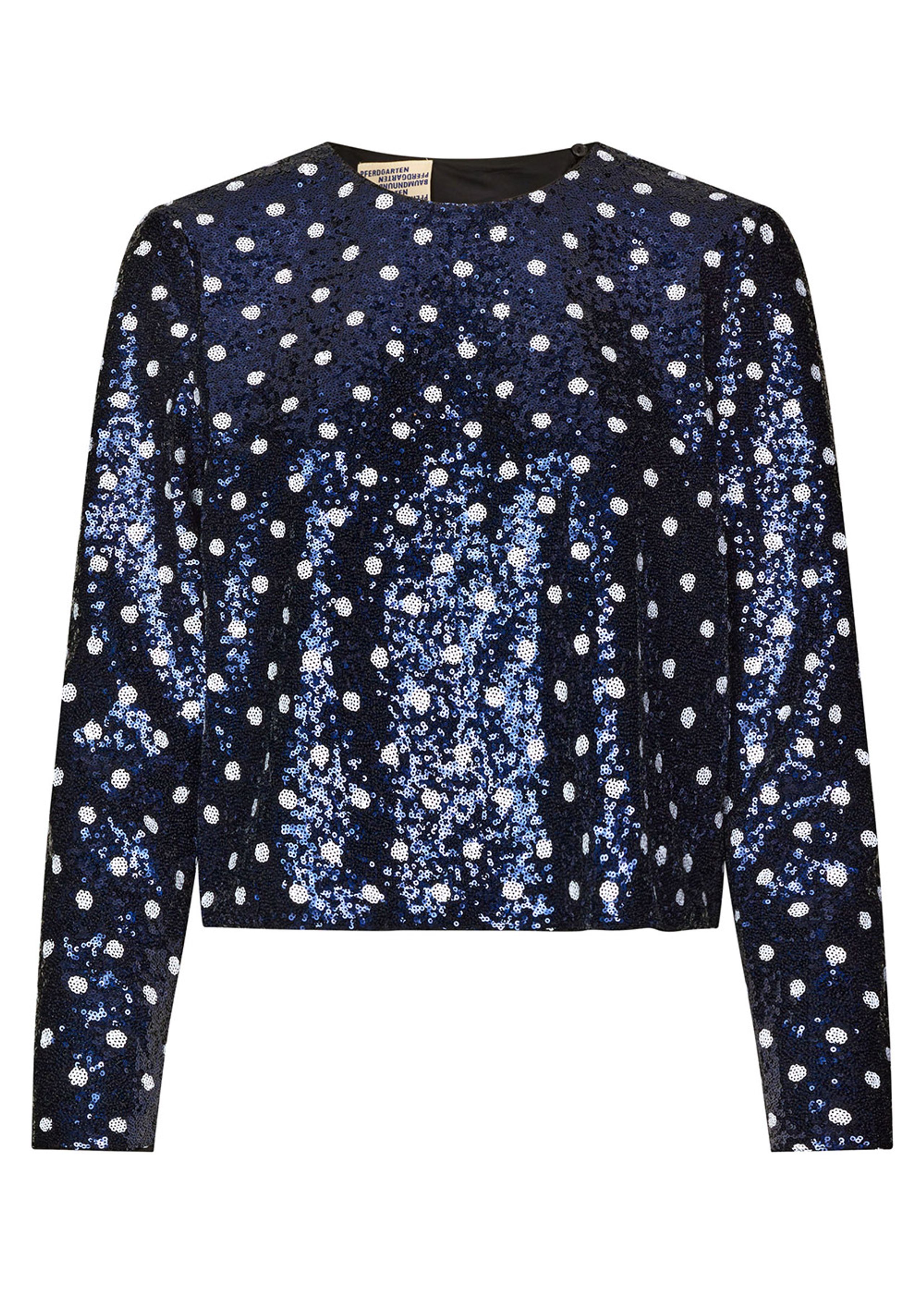 Baum und Pferdgarten - Bluse - Jiza - Blue Dotted Sequince
