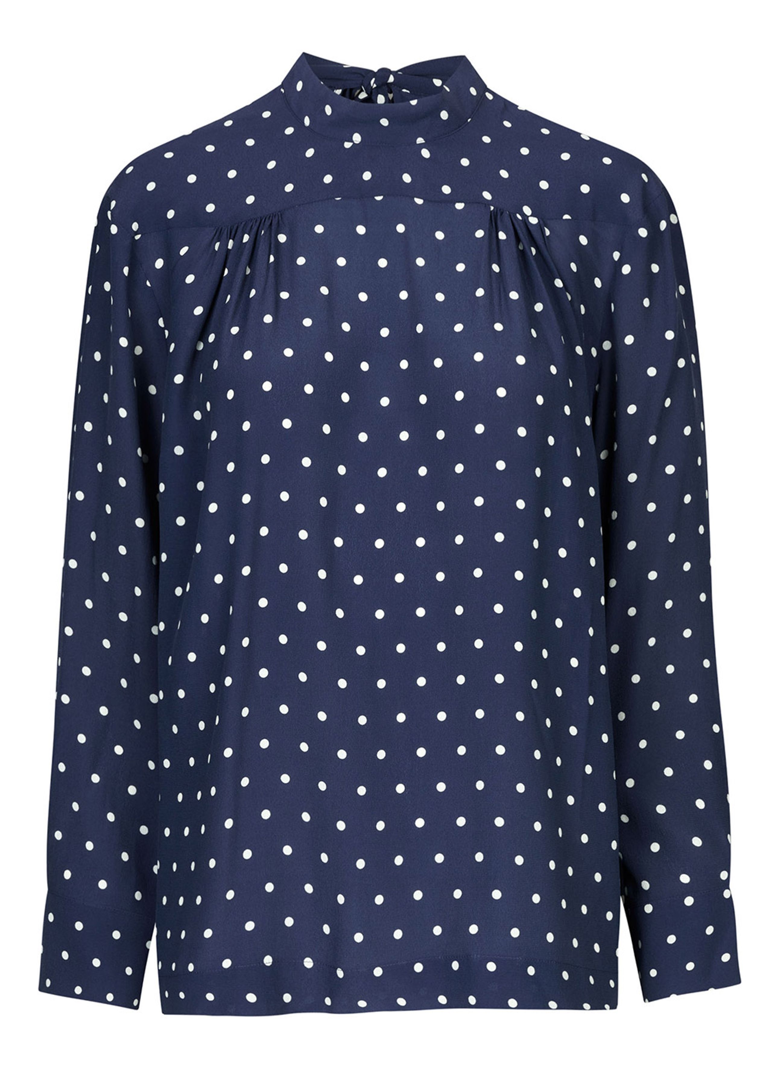 Baum und Pferdgarten - Bluse - Montania - Blue Margot Dot