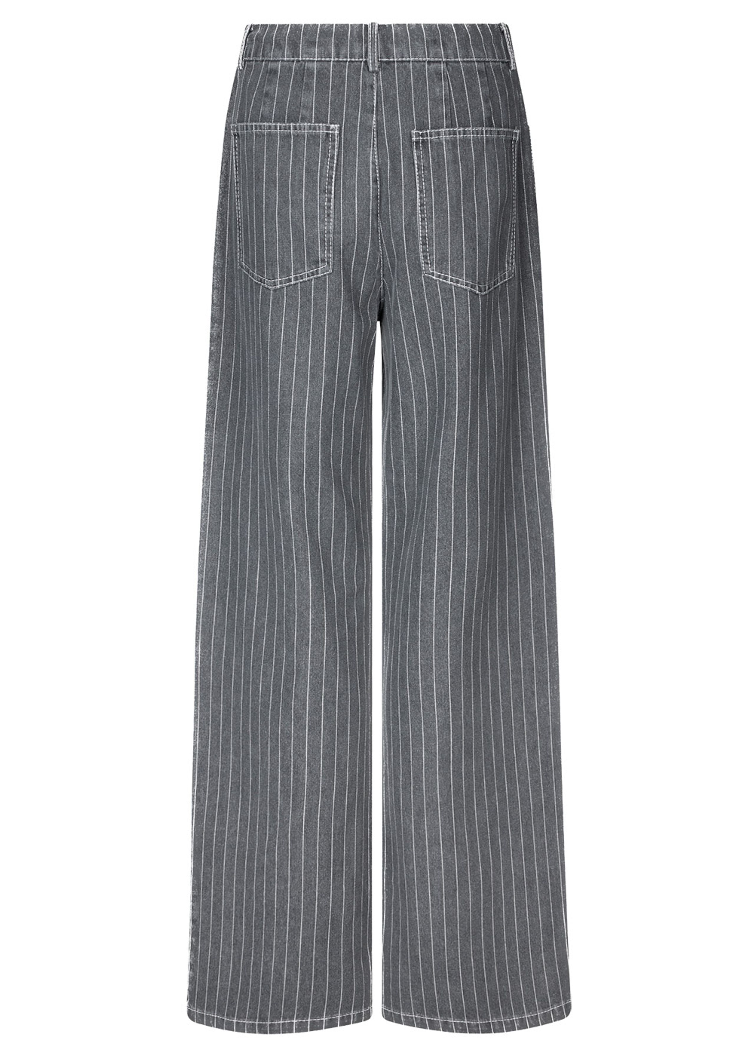 Baum und Pferdgarten - Pants - Nanny - Grey Pinstripe Denim