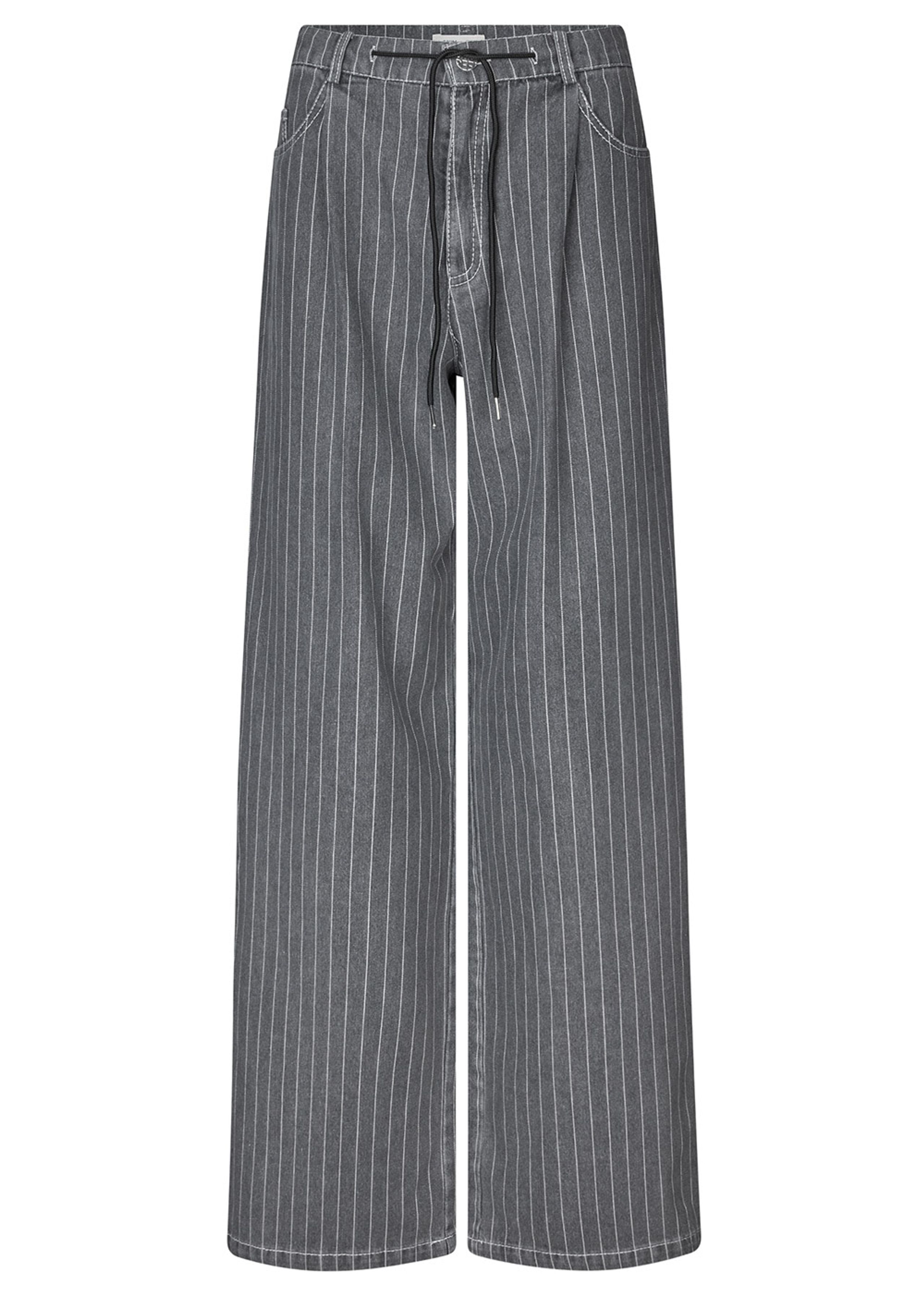 Baum und Pferdgarten - Pants - Nanny - Grey Pinstripe Denim