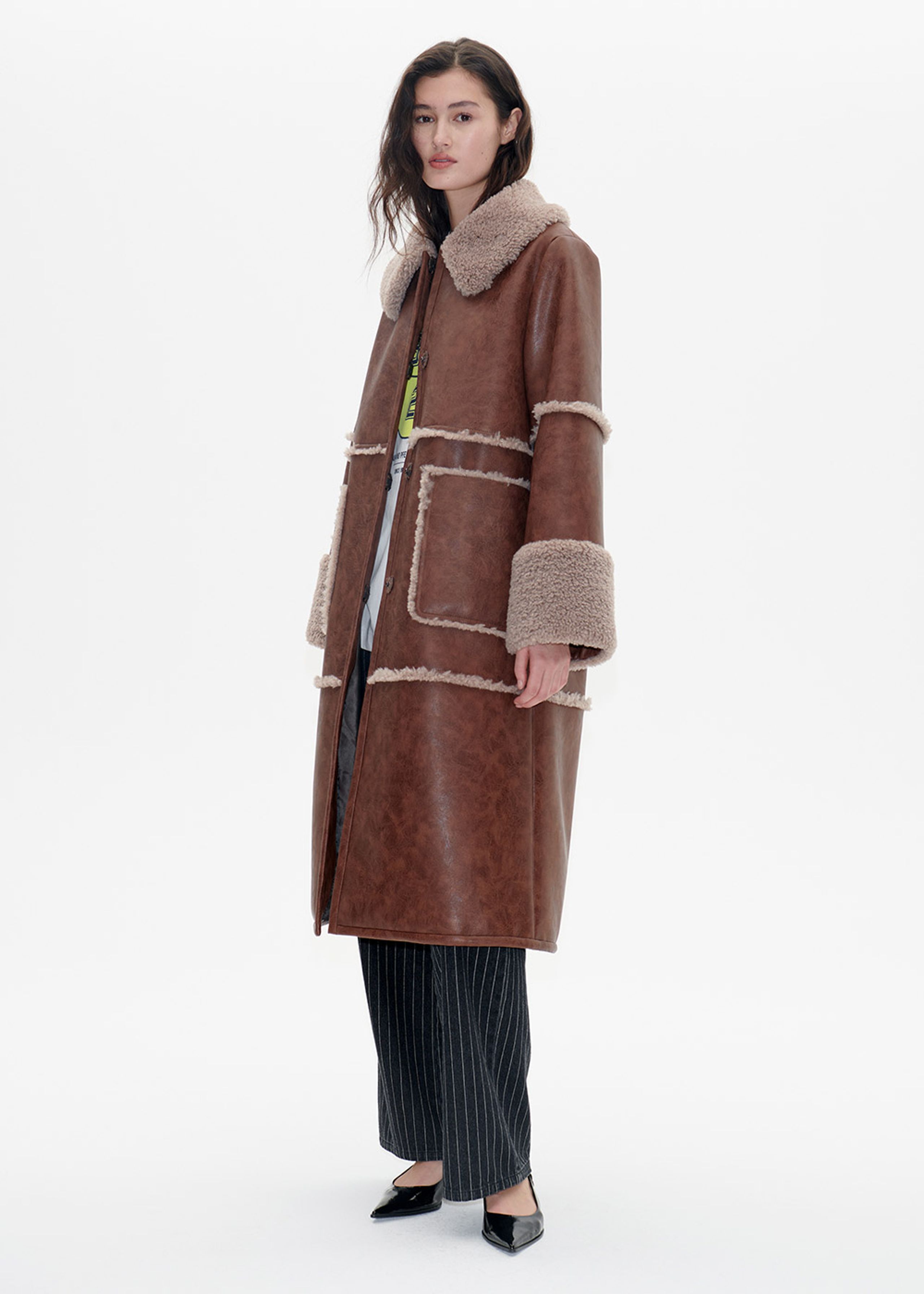 Baum und Pferdgarten - Coat - Dafne - Washed Java