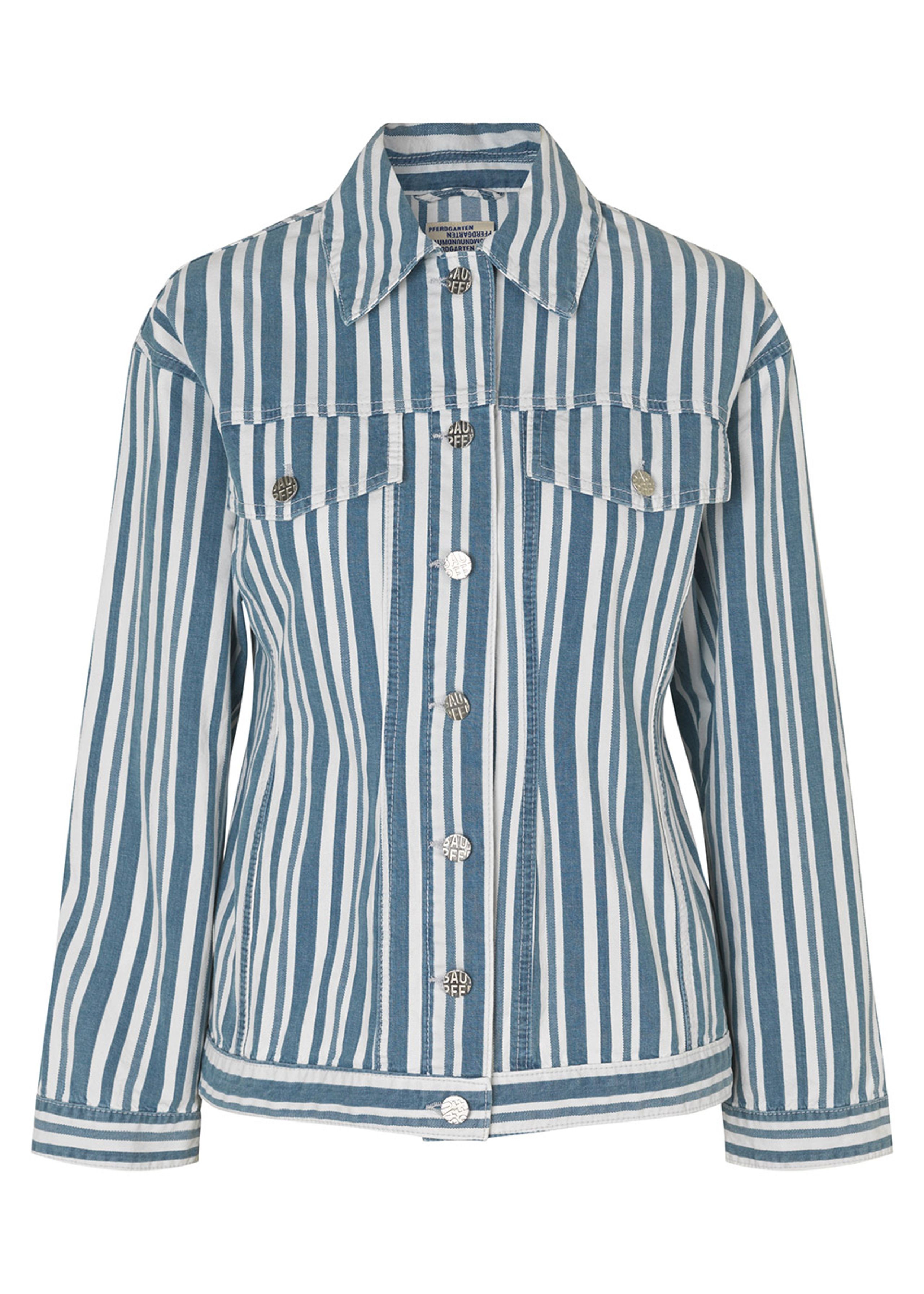 Baum und Pferdgarten - Jacke - Billie - Striped Spring Denim