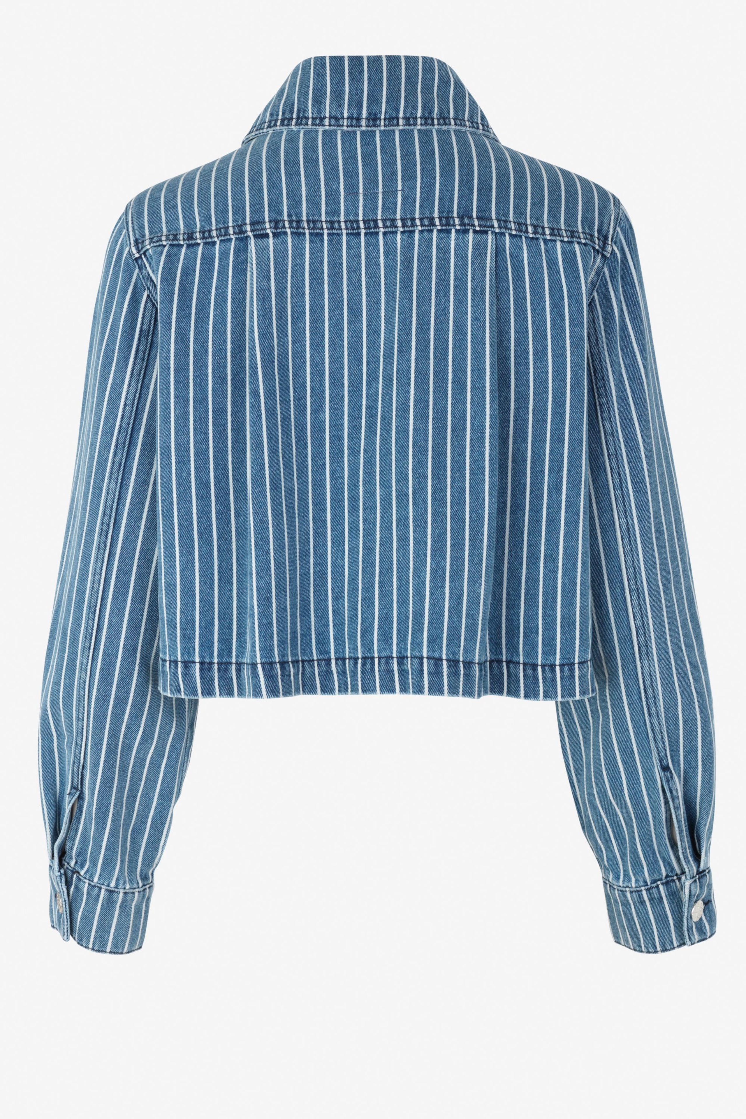 Baum und Pferdgarten - Jacket - Benna - Blue Stripe Denim