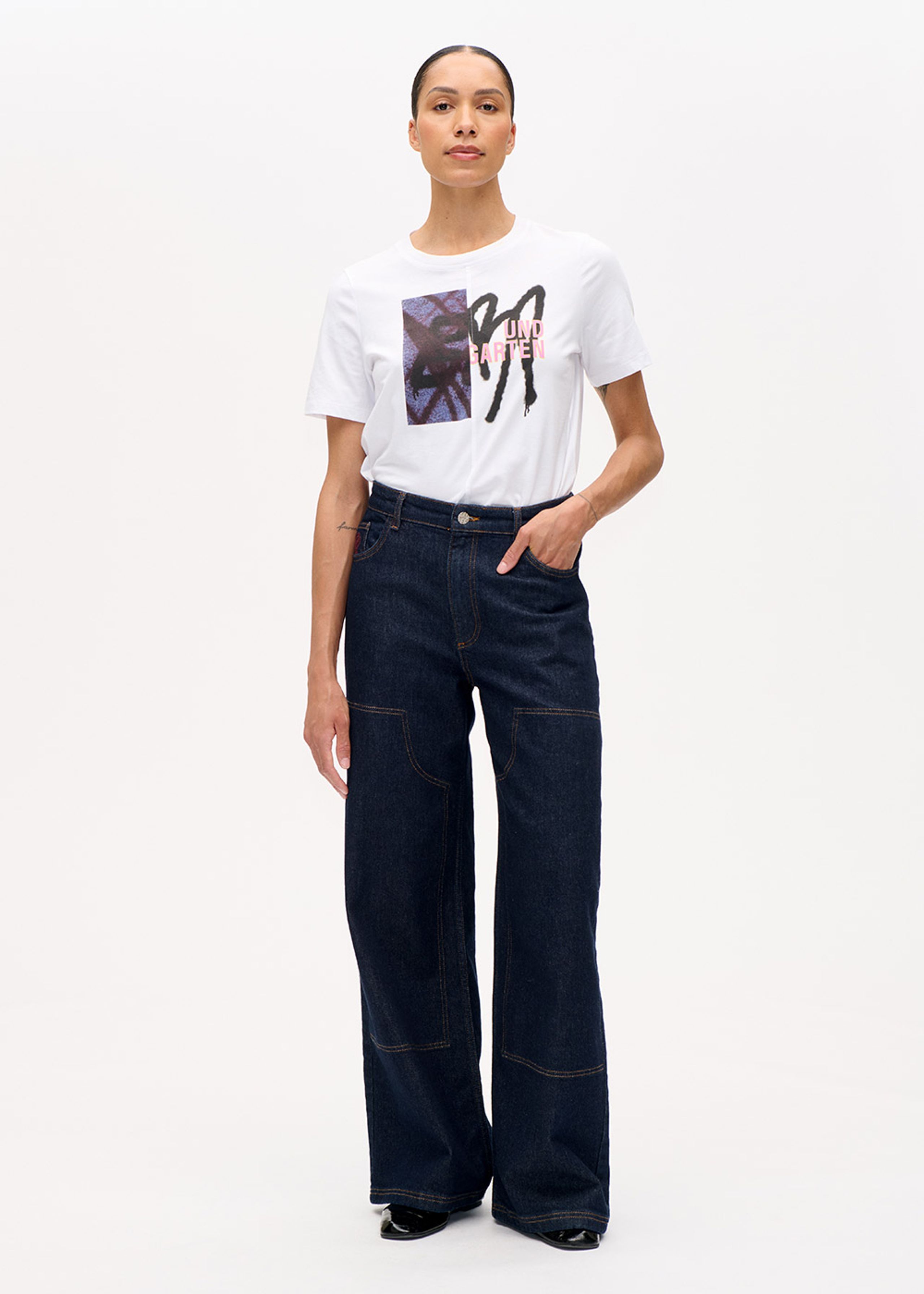 Baum und Pferdgarten - Jeans - Namra - Dark Denim Wash