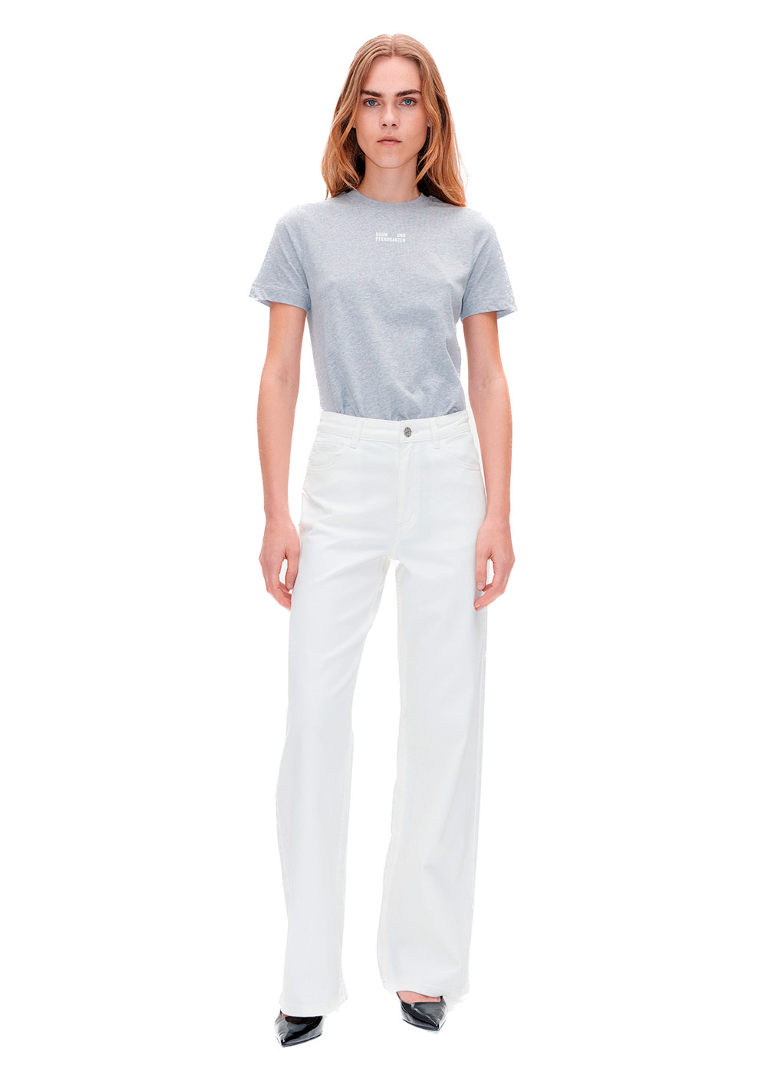 Baum und Pferdgarten - Jeans - Nicette - White Denim