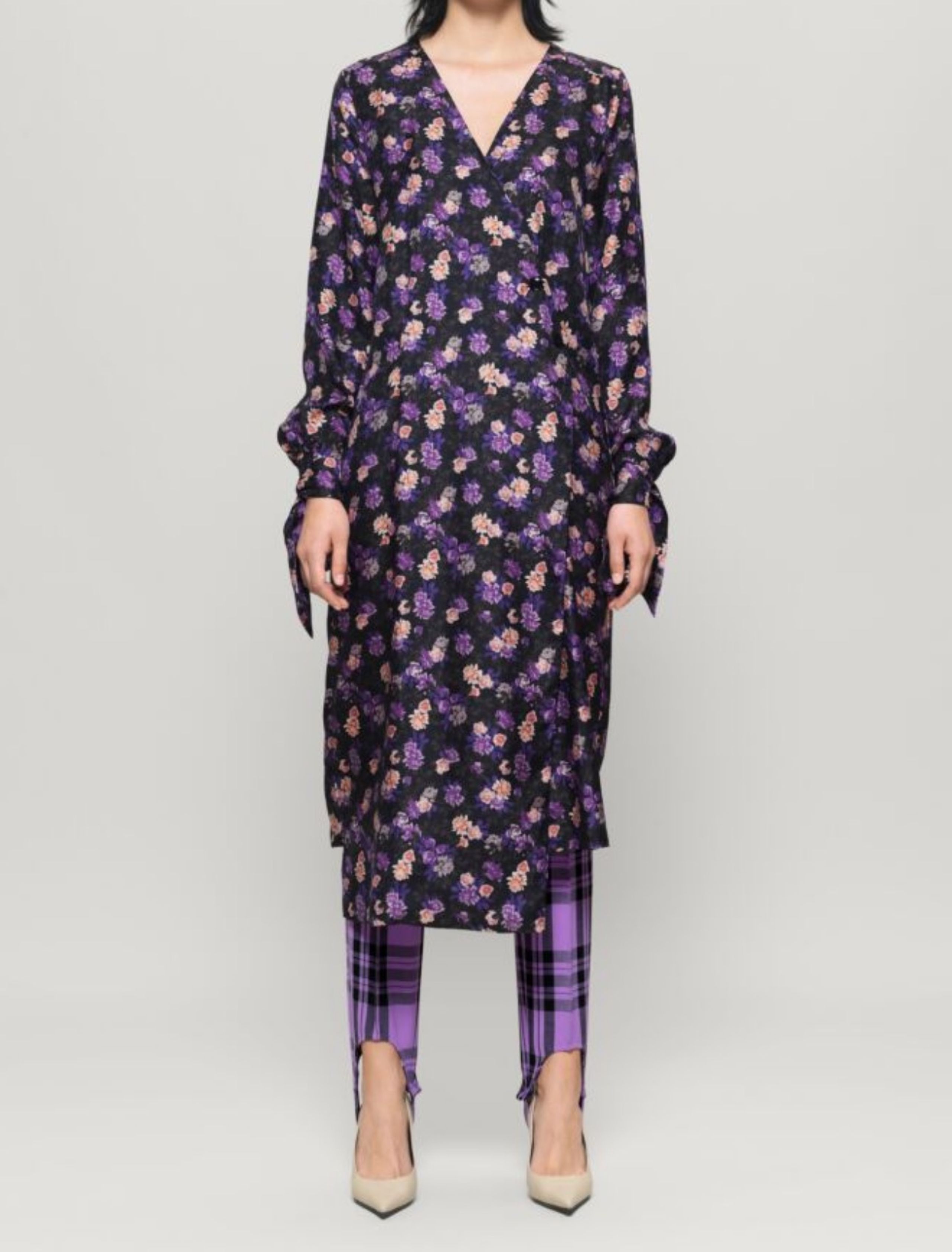 Baum und Pferdgarten - Kjole - Ajana - Paris Flower Purple