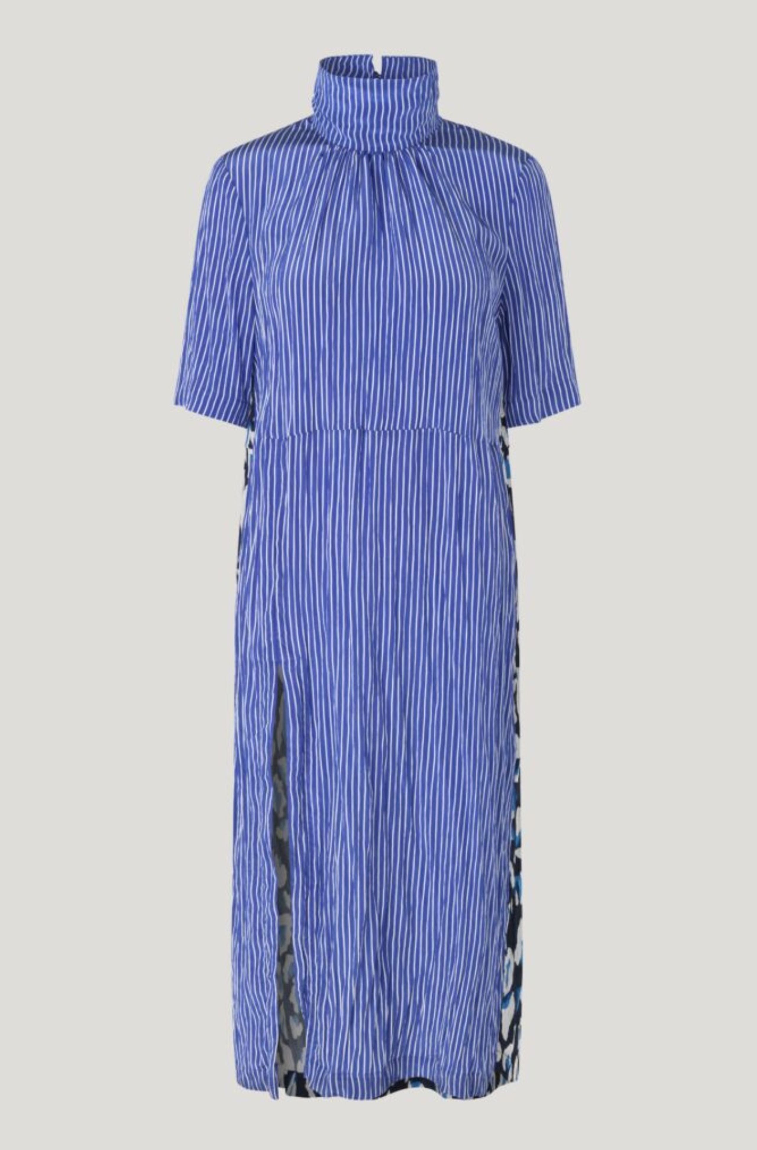 Baum und Pferdgarten - Dress - Angie - Blue Stripe Leo