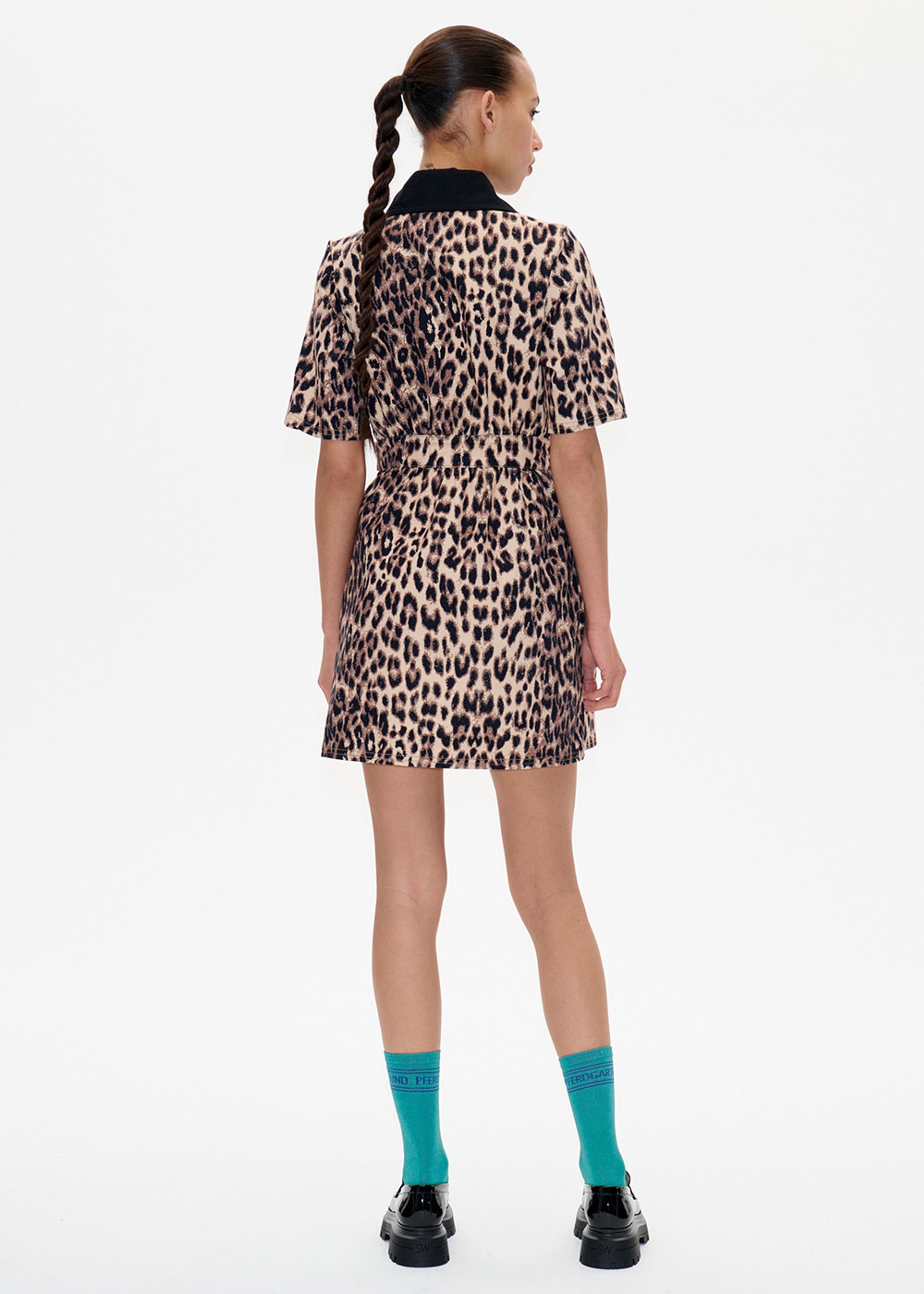 Baum und Pferdgarten - Dress - Anessa - Brown Baum Leopard