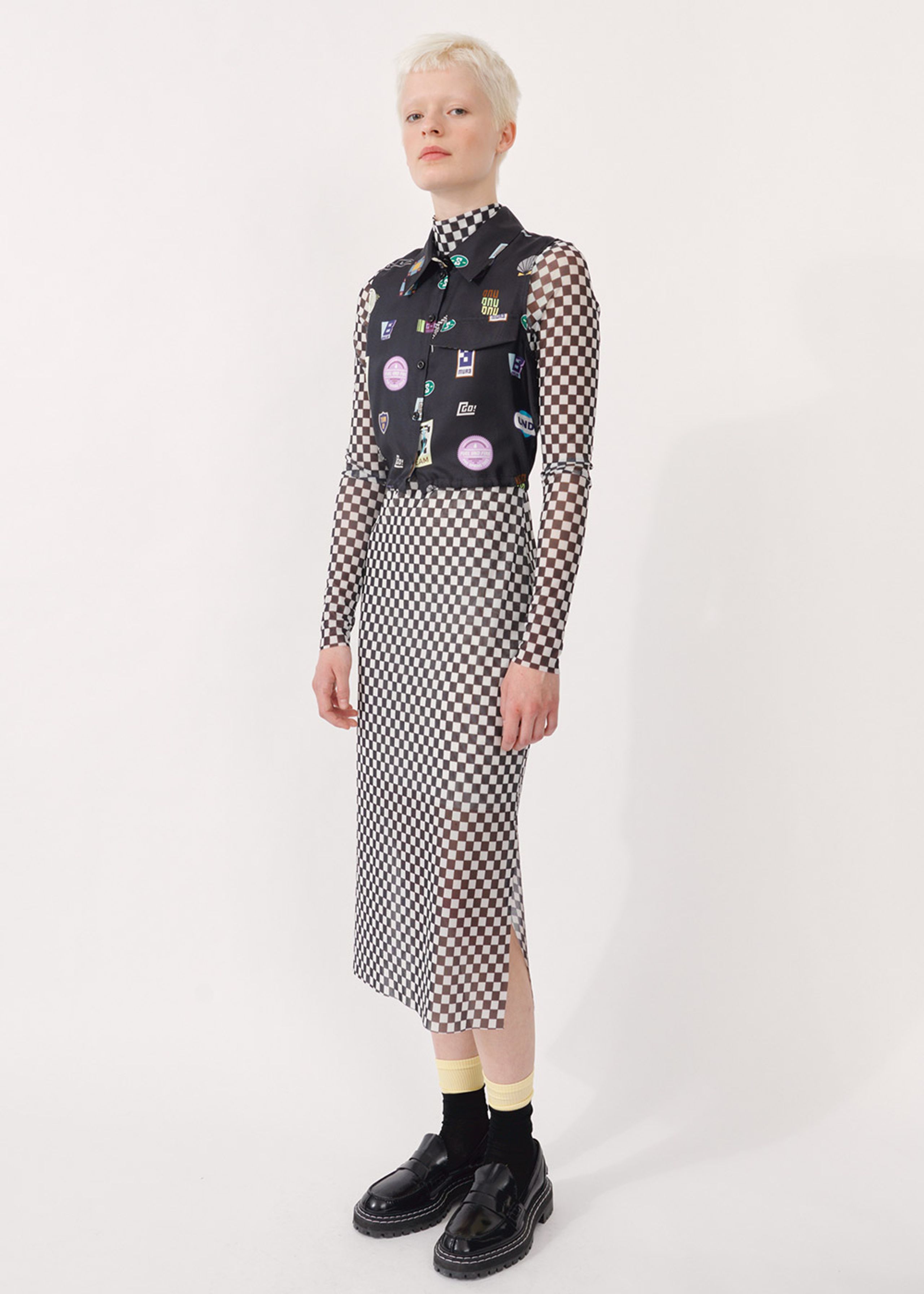 Baum und Pferdgarten - - Jolain - Black Checkered