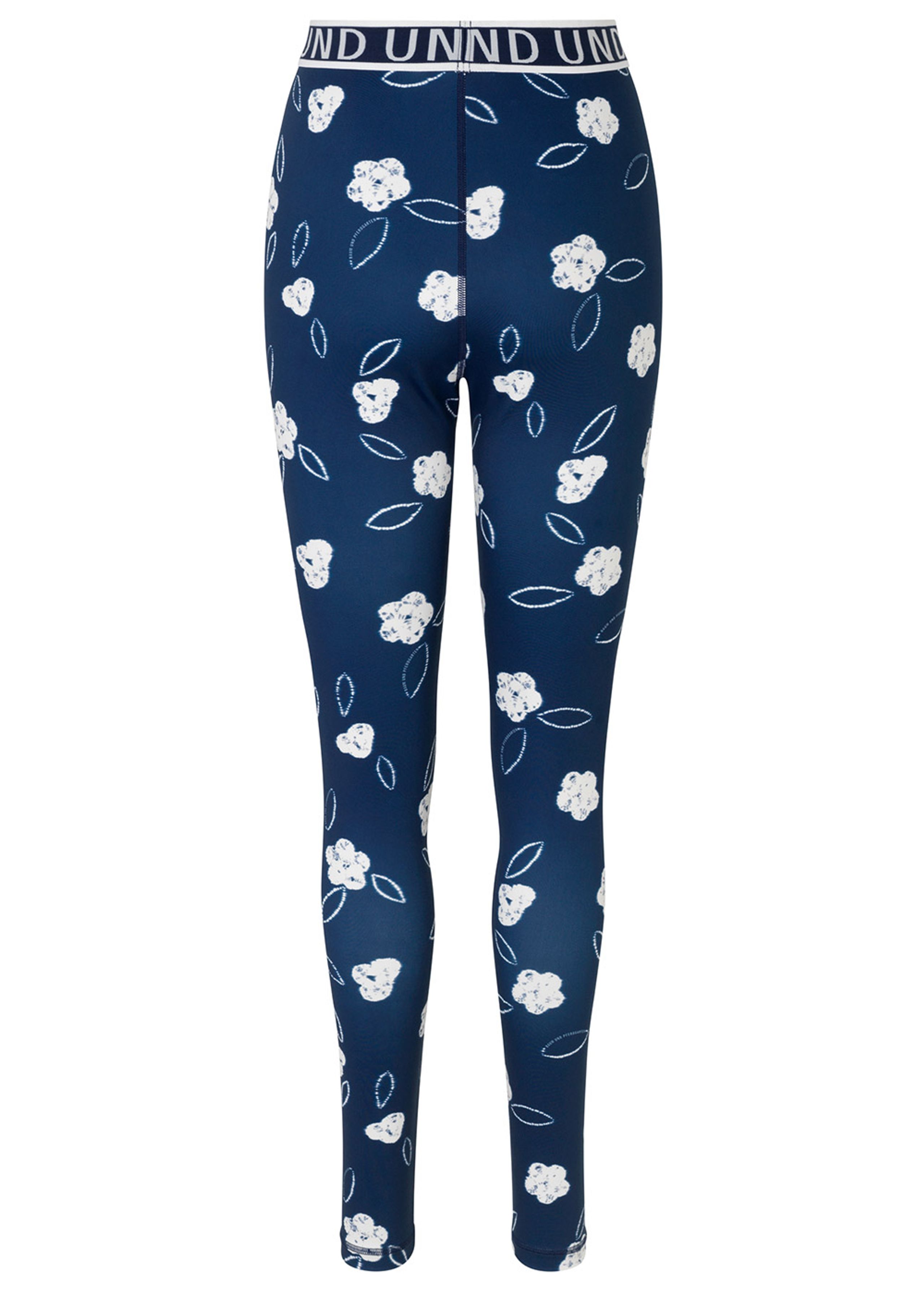 Baum und Pferdgarten - Leggings - Jazzlyn - Blue Mini Shibori