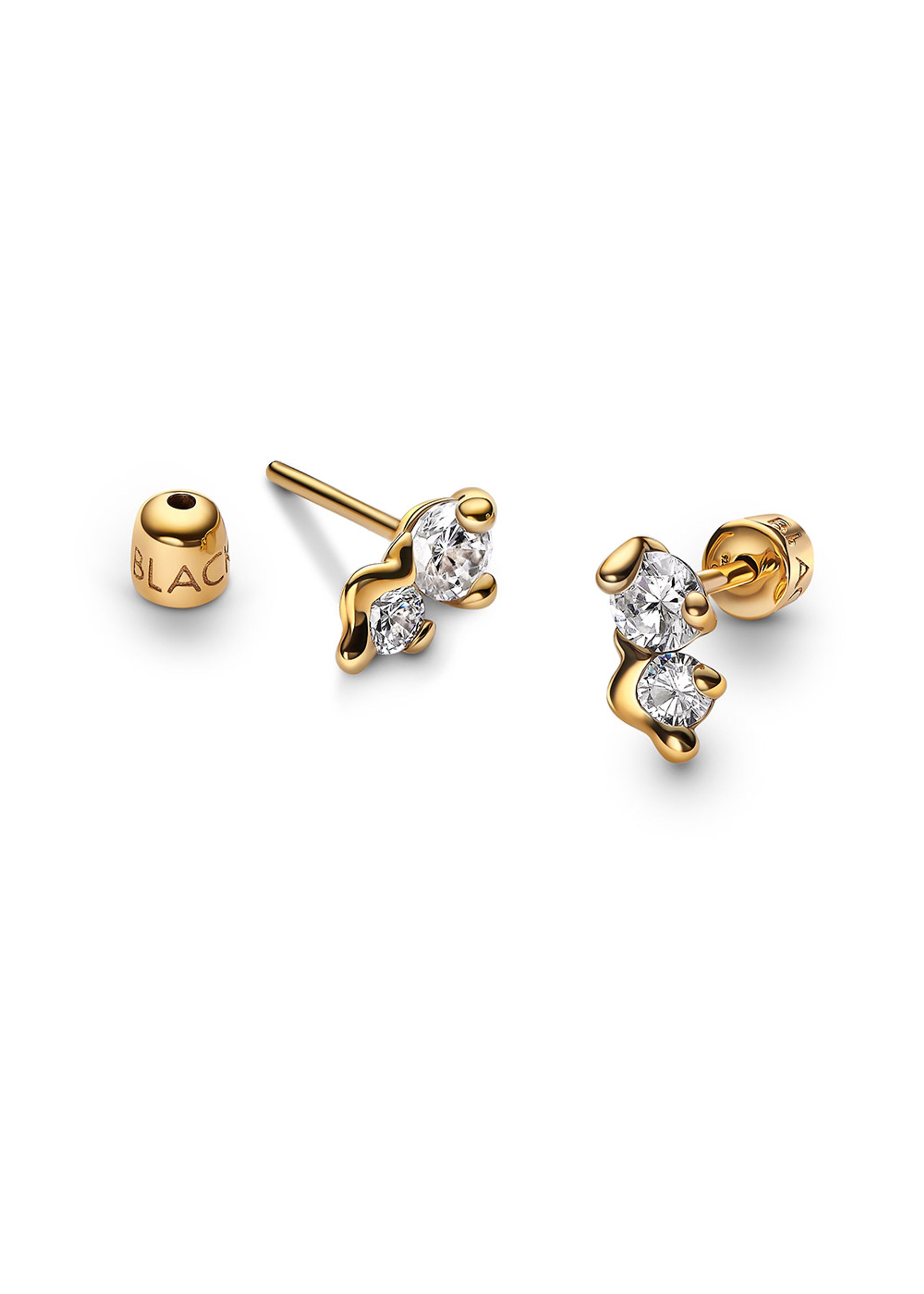 Baum und Pferdgarten - Bloky - Arctic Stud Small - 18K Gold Plated