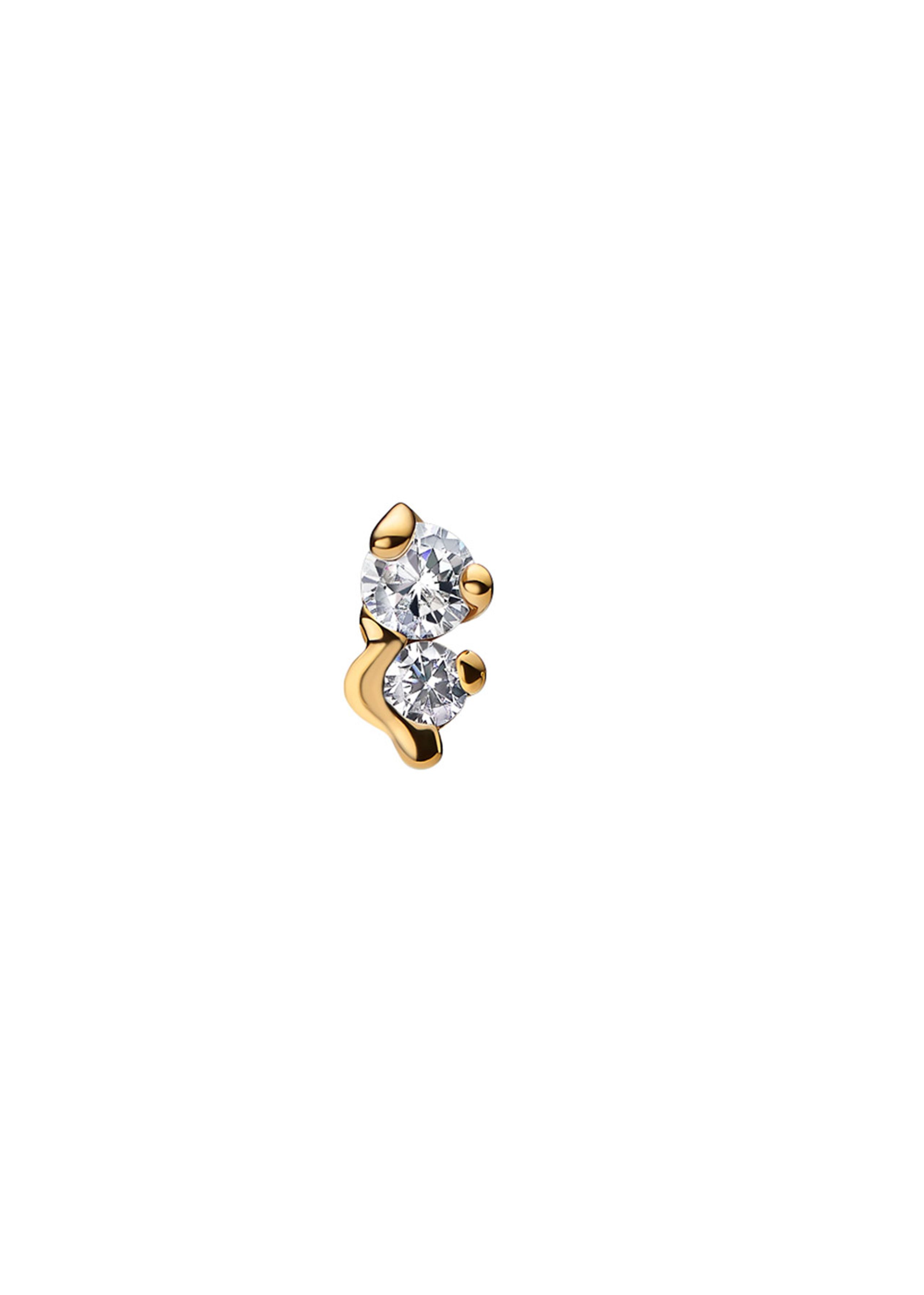 Baum und Pferdgarten - Bloky - Arctic Stud Small - 18K Gold Plated