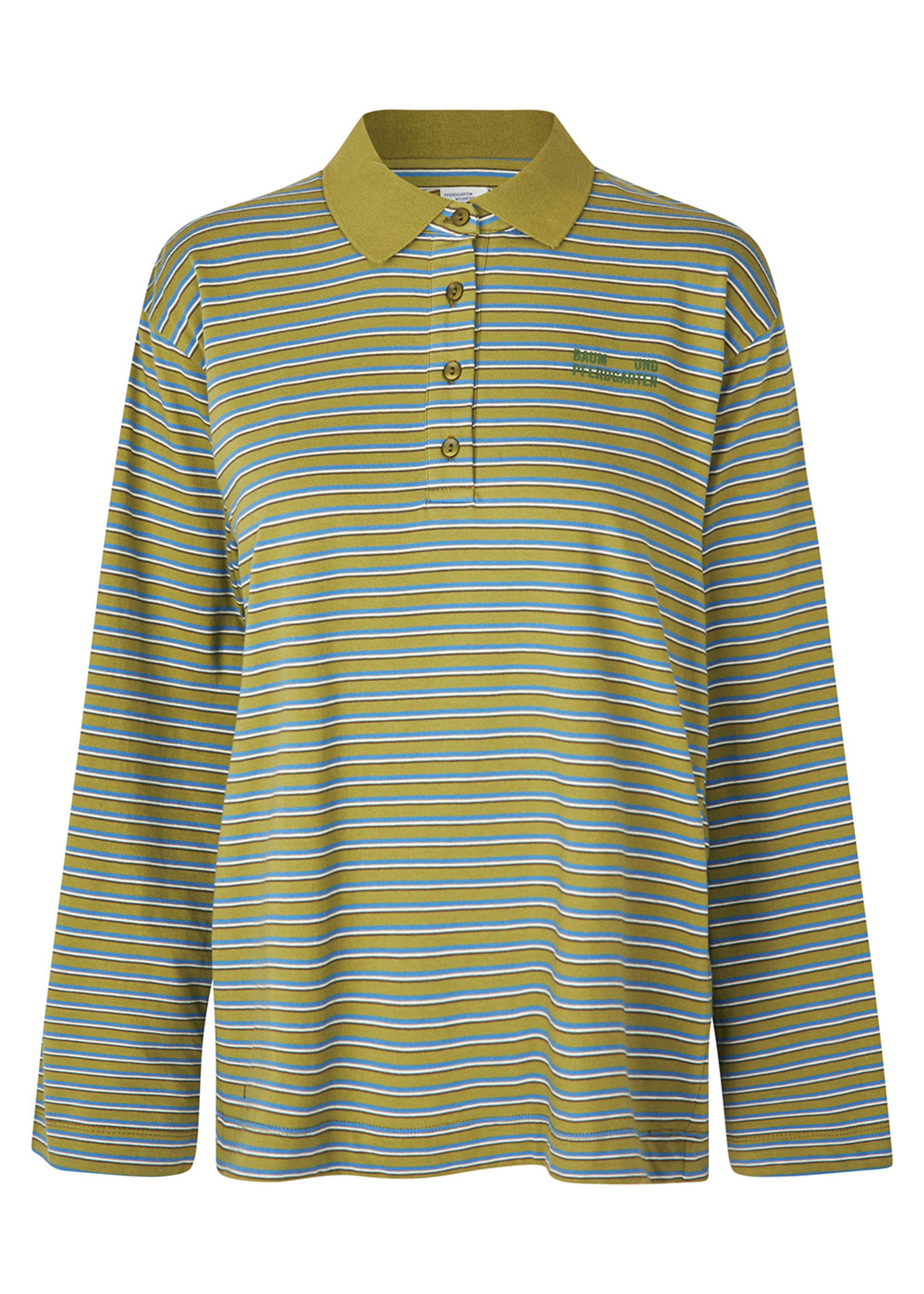 Baum und Pferdgarten - Polo - Jeanni - Green Polo Stripe