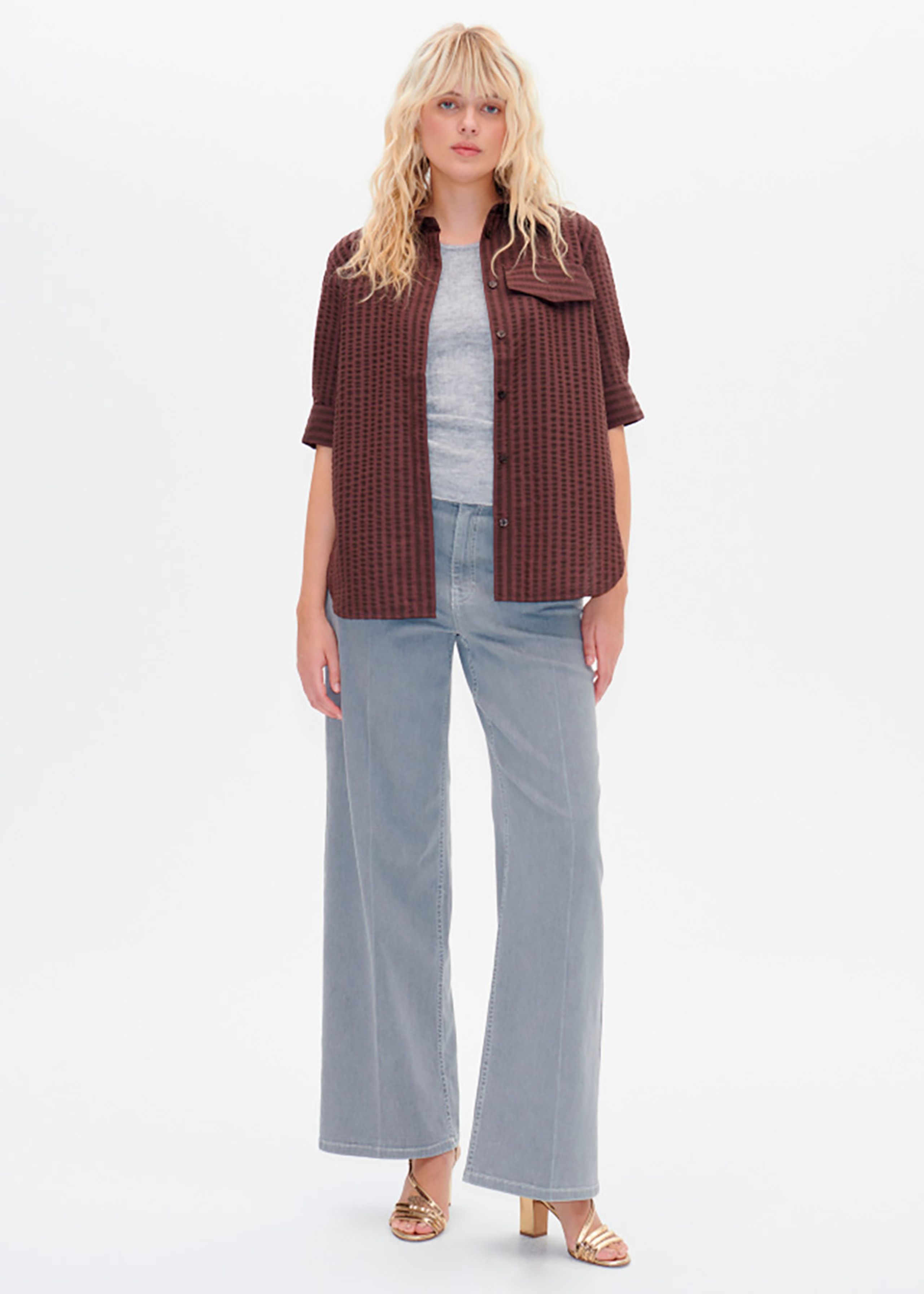 Baum und Pferdgarten - Skjorte - Majken - Deep Mahogany