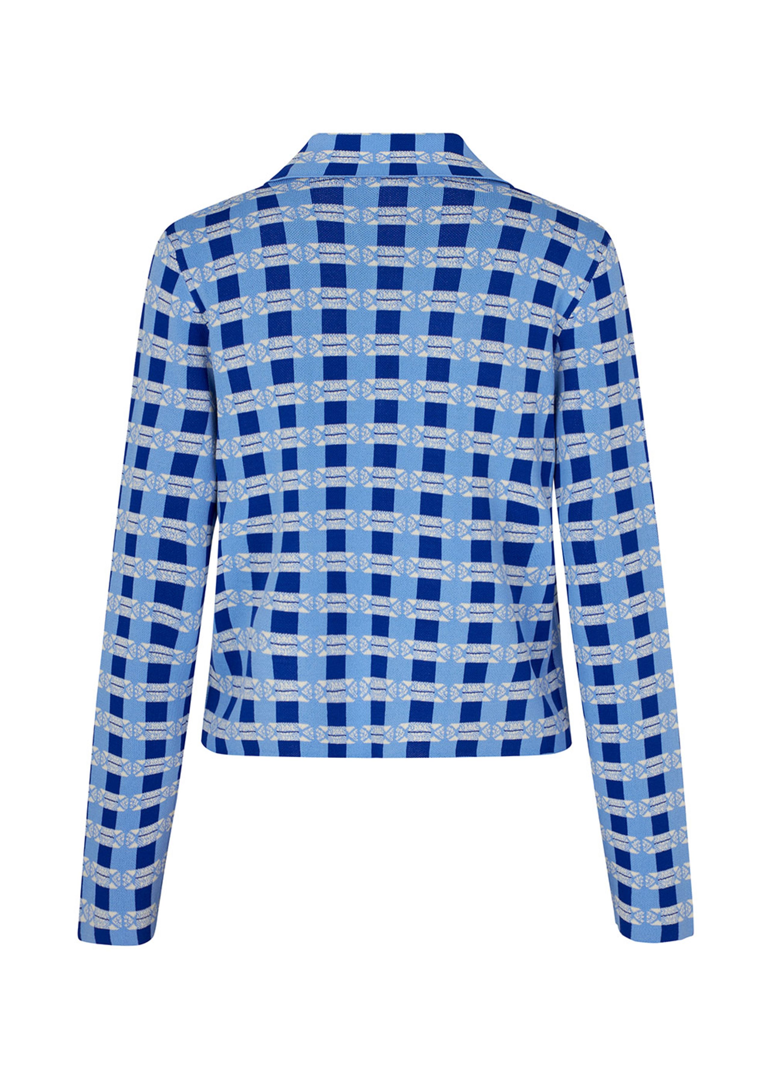 Baum und Pferdgarten - Shirt - Capera - Blue Check