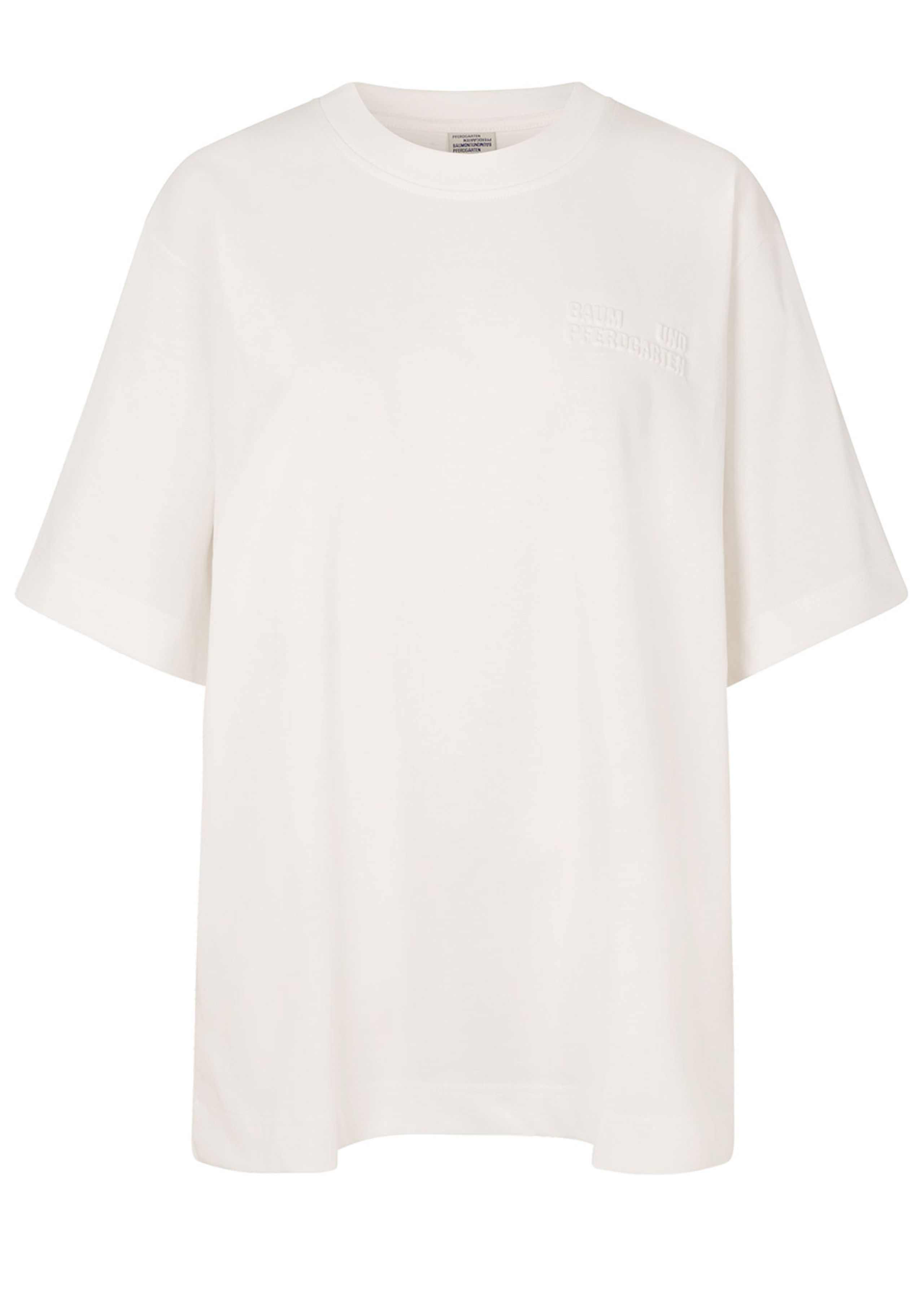 Baum und Pferdgarten - T-shirt - Jeneen SS22 - Bright White