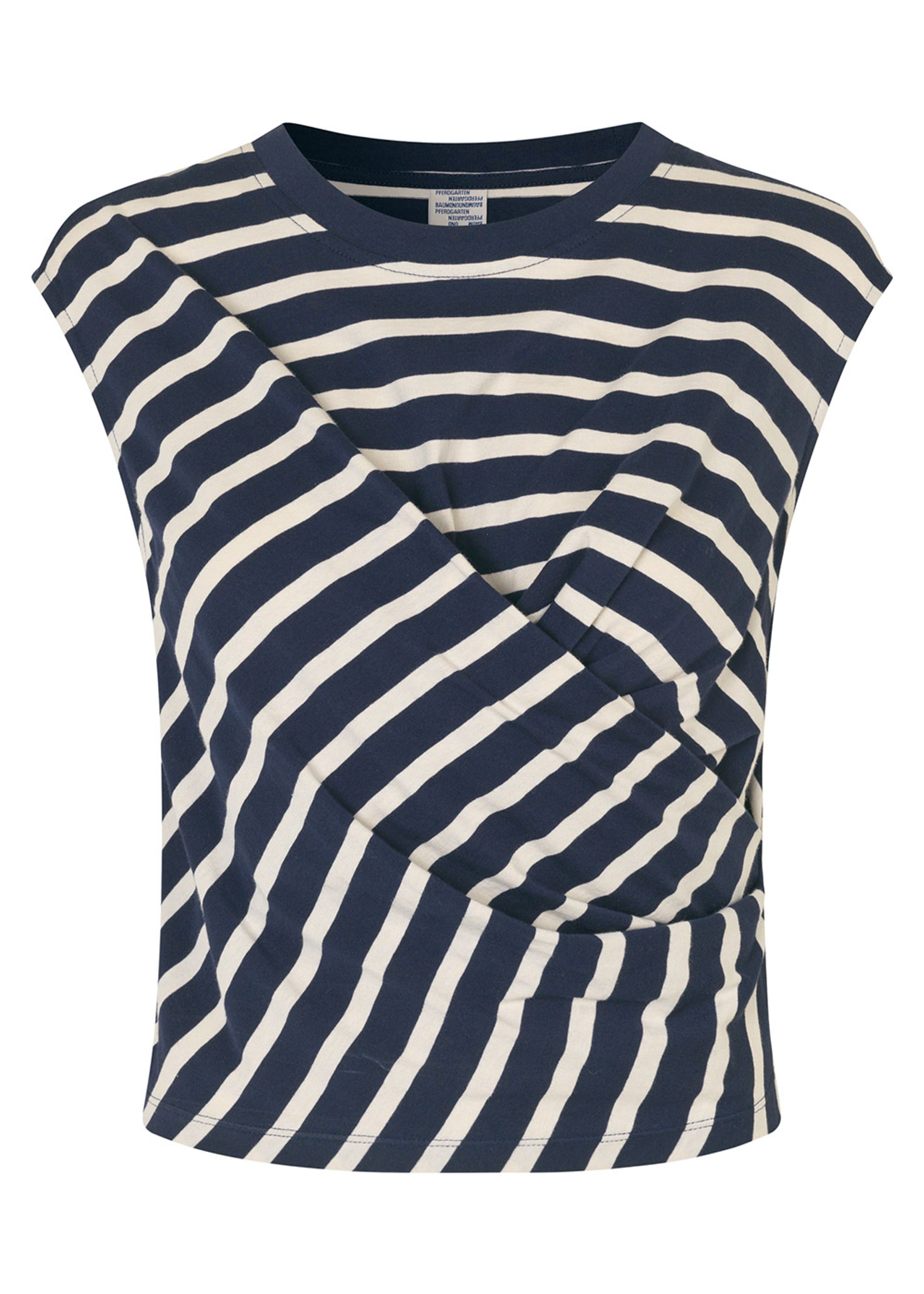 Baum und Pferdgarten - Top - Jaliyah - Blue Sailor Stripe
